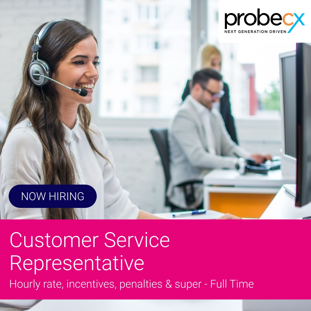 SEEK Facebook ad: Customer Service Representative
