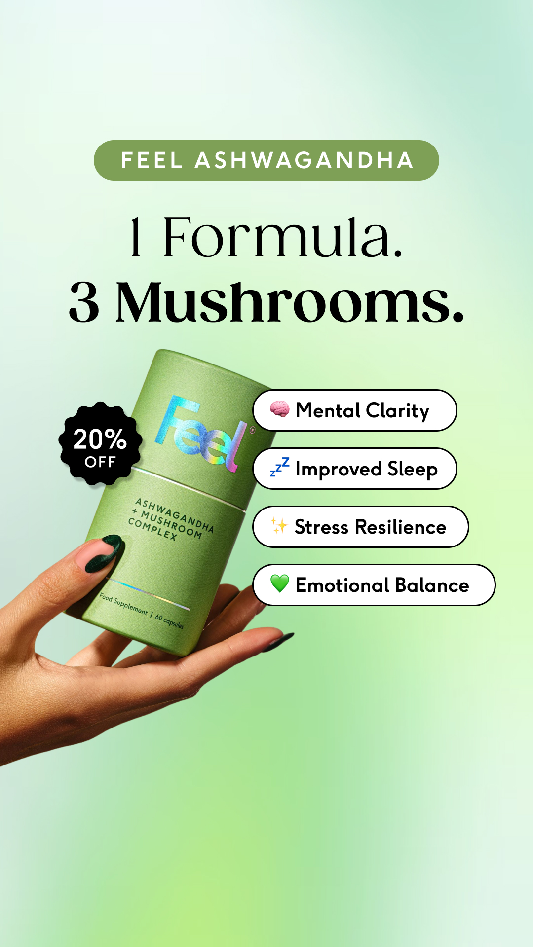 Feel Facebook ad