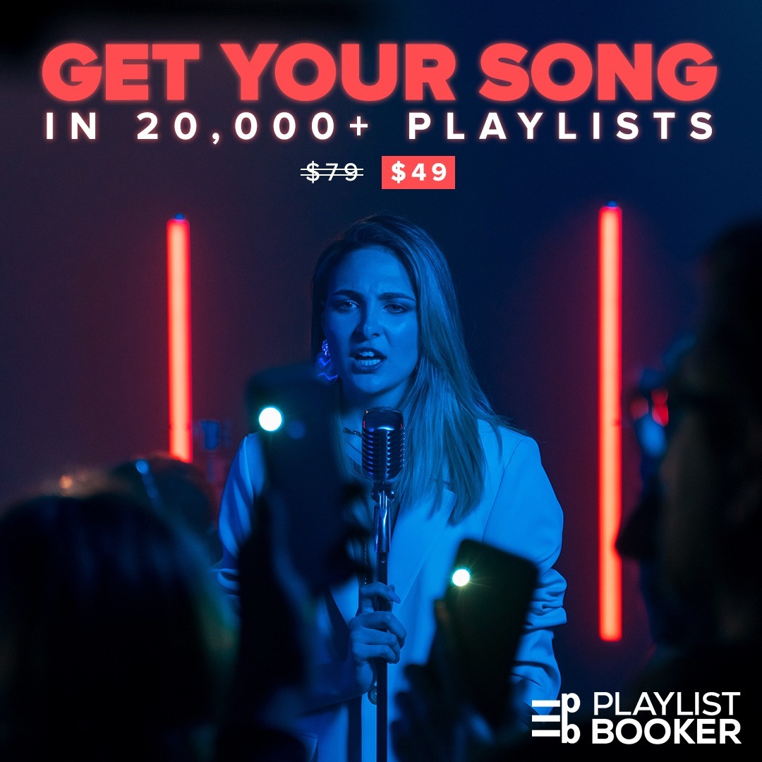 Playlist Booker Facebook ad