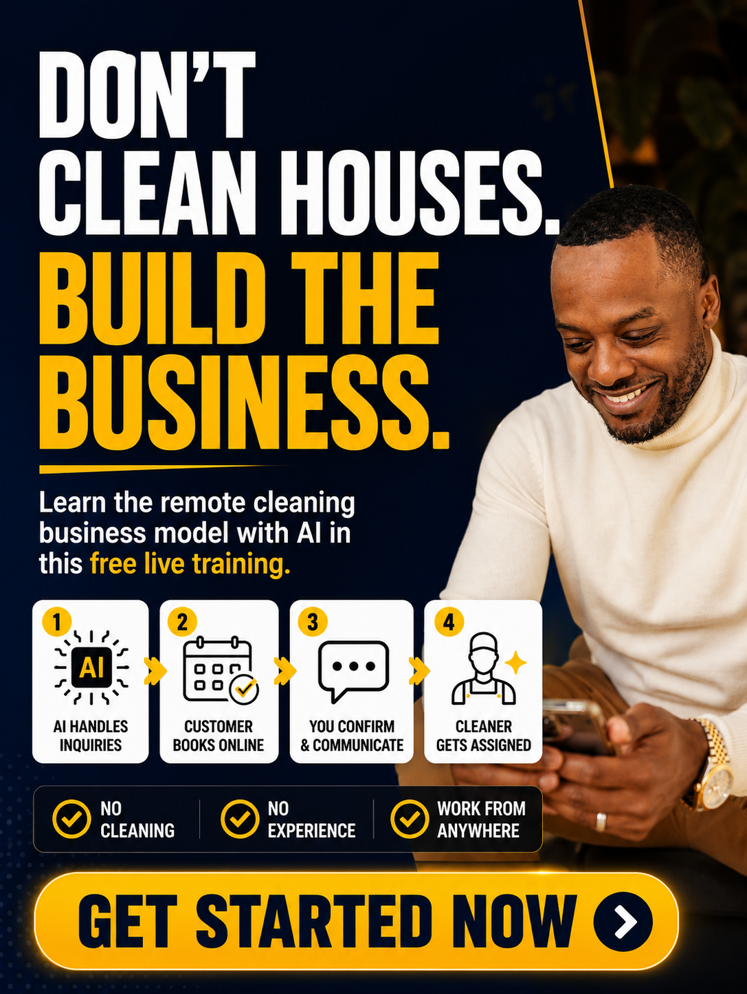 TheHartzogs Facebook ad: Tap the $375B Cleaning Industry
