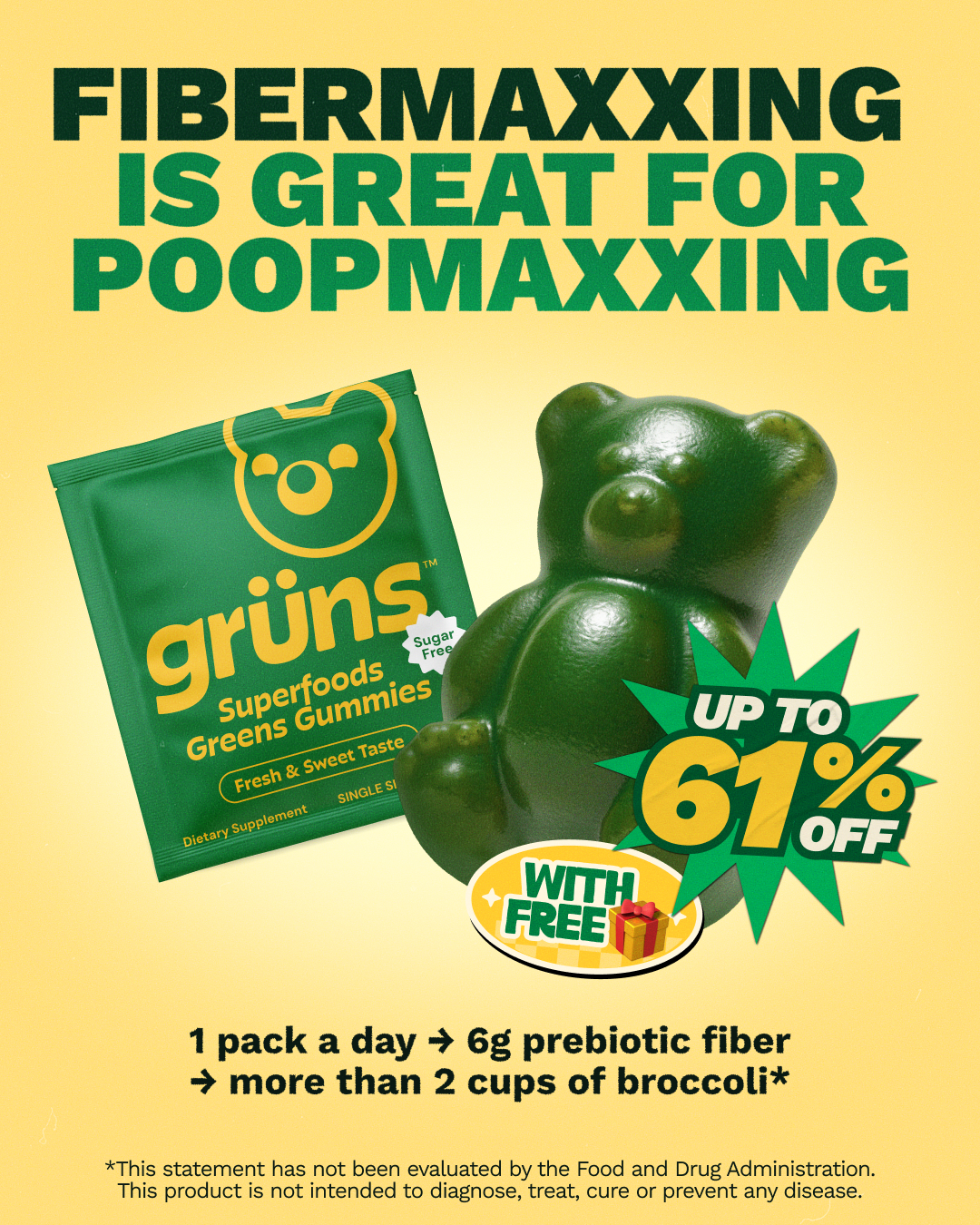 Grüns Facebook ad
