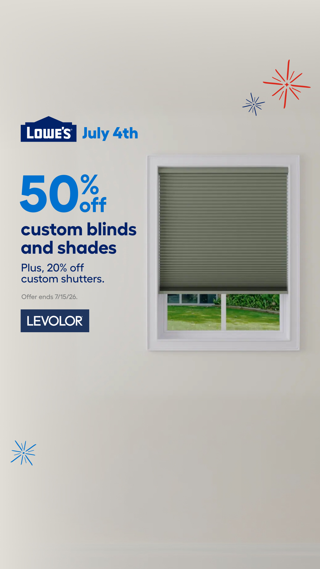 Lowe's Home Improvement Facebook ad