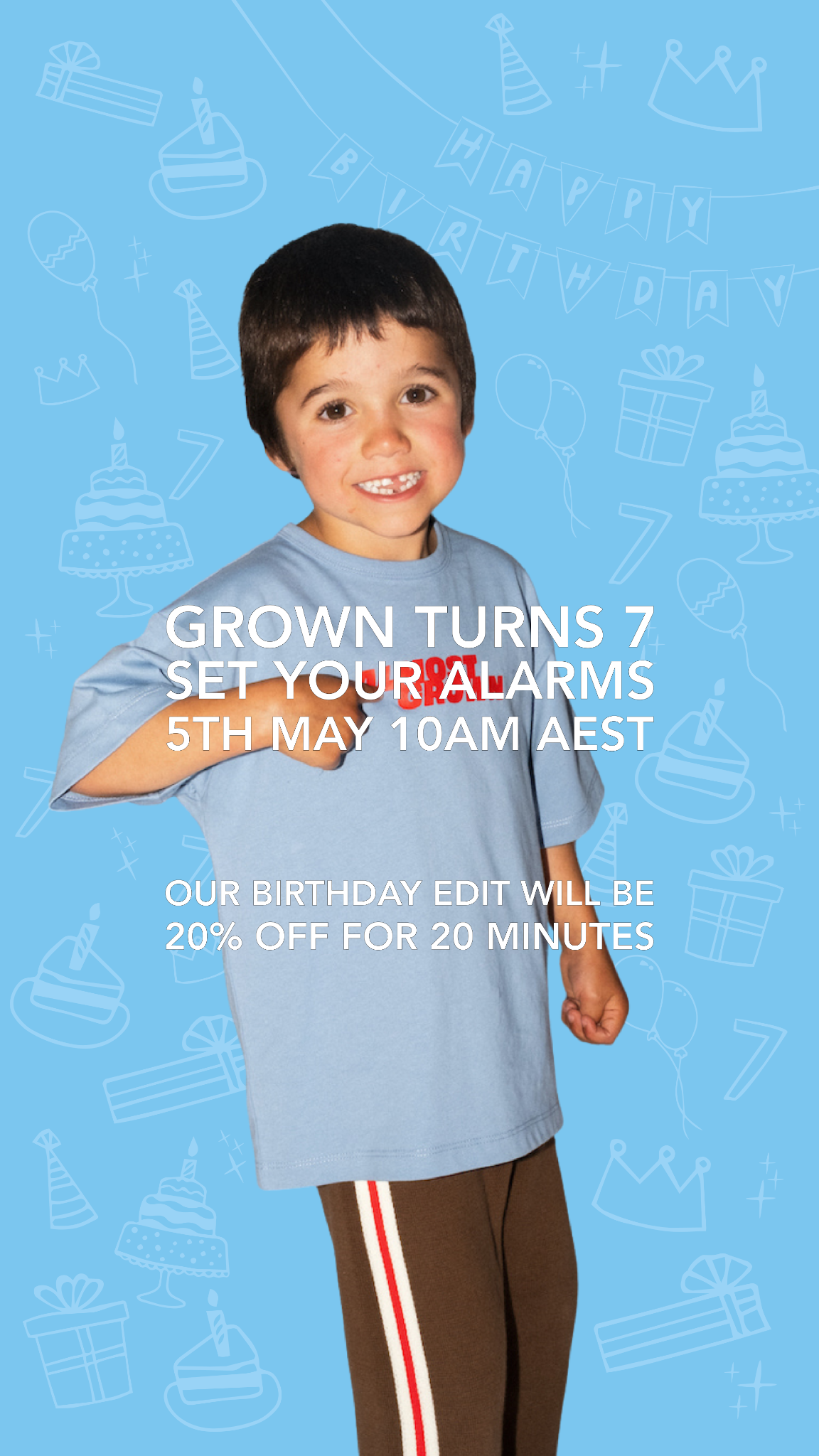 GrownClothing Facebook ad