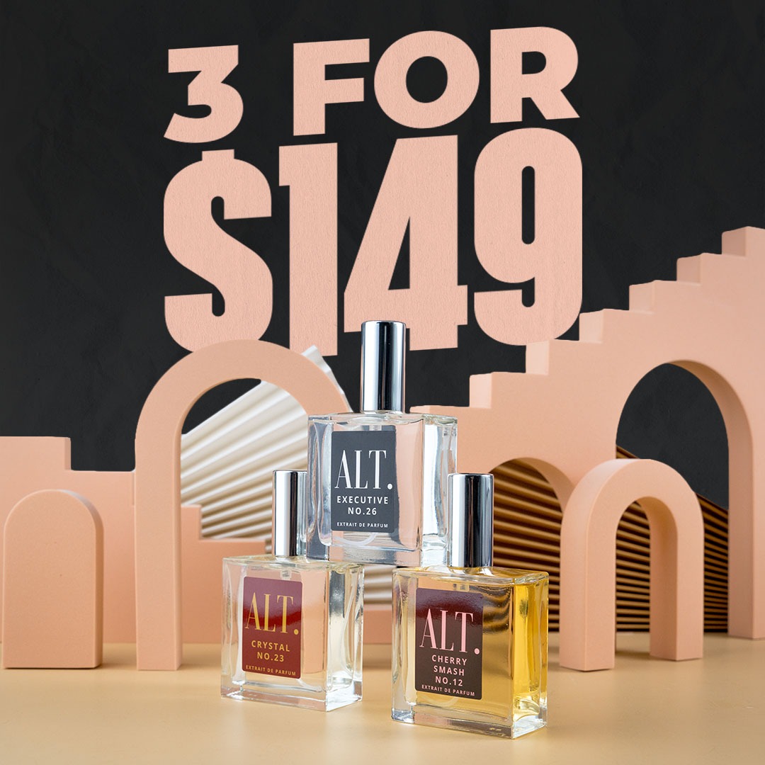 ALT. Fragrances Facebook ad