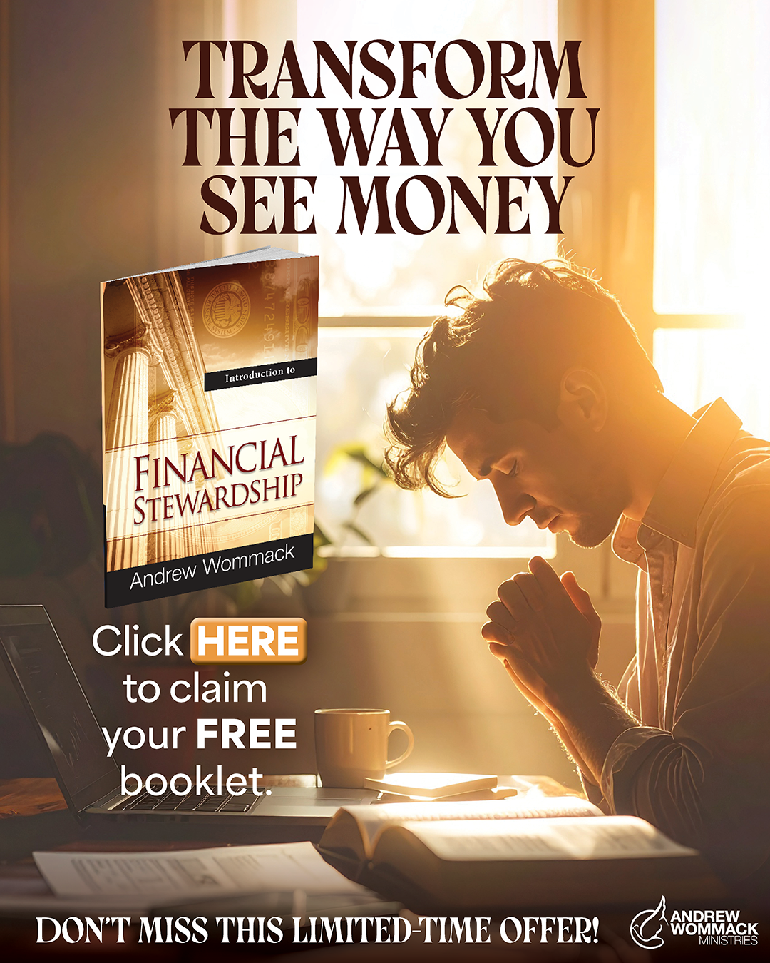 Andrew Wommack Ministries Facebook ad