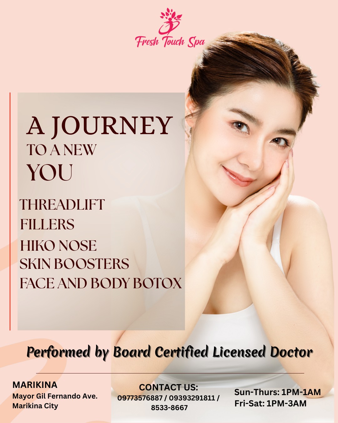 Fresh Touch Spa and Aesthetics Marikina Branch Facebook ad