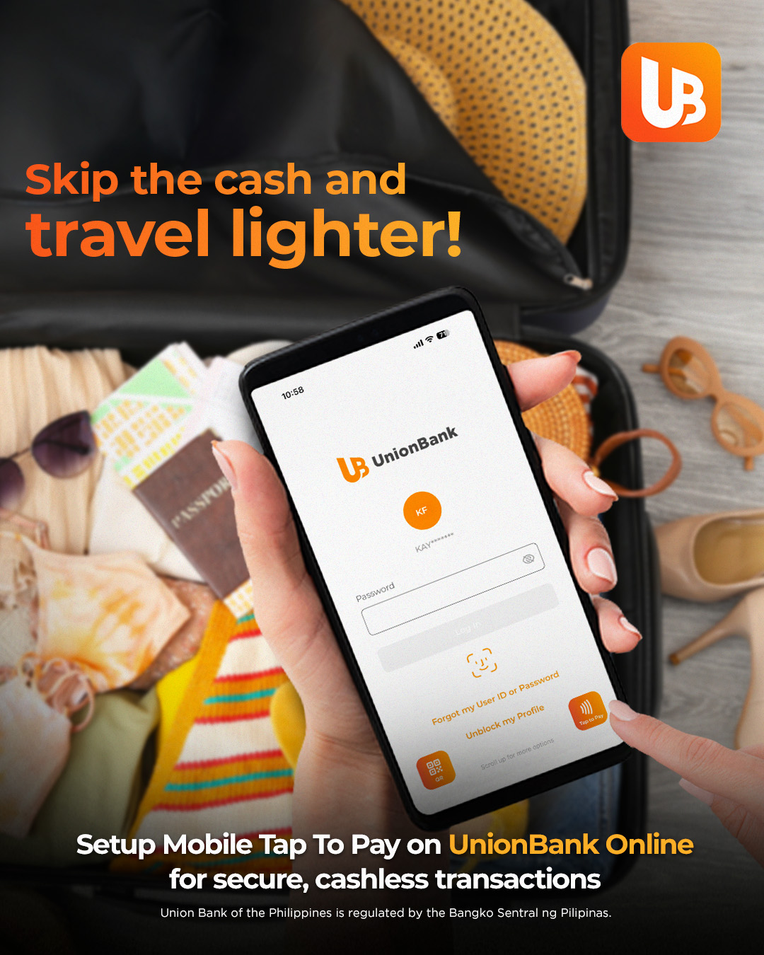 Union Bank of the Philippines Facebook ad