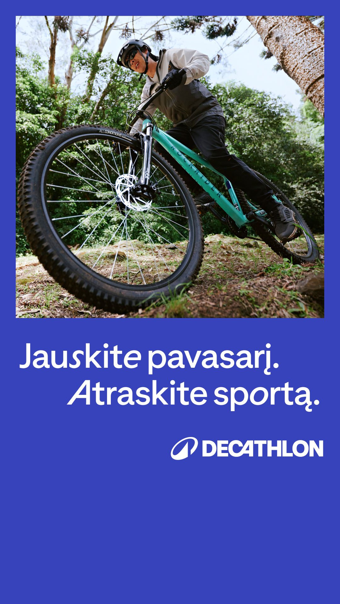 Decathlon Lietuva Facebook ad