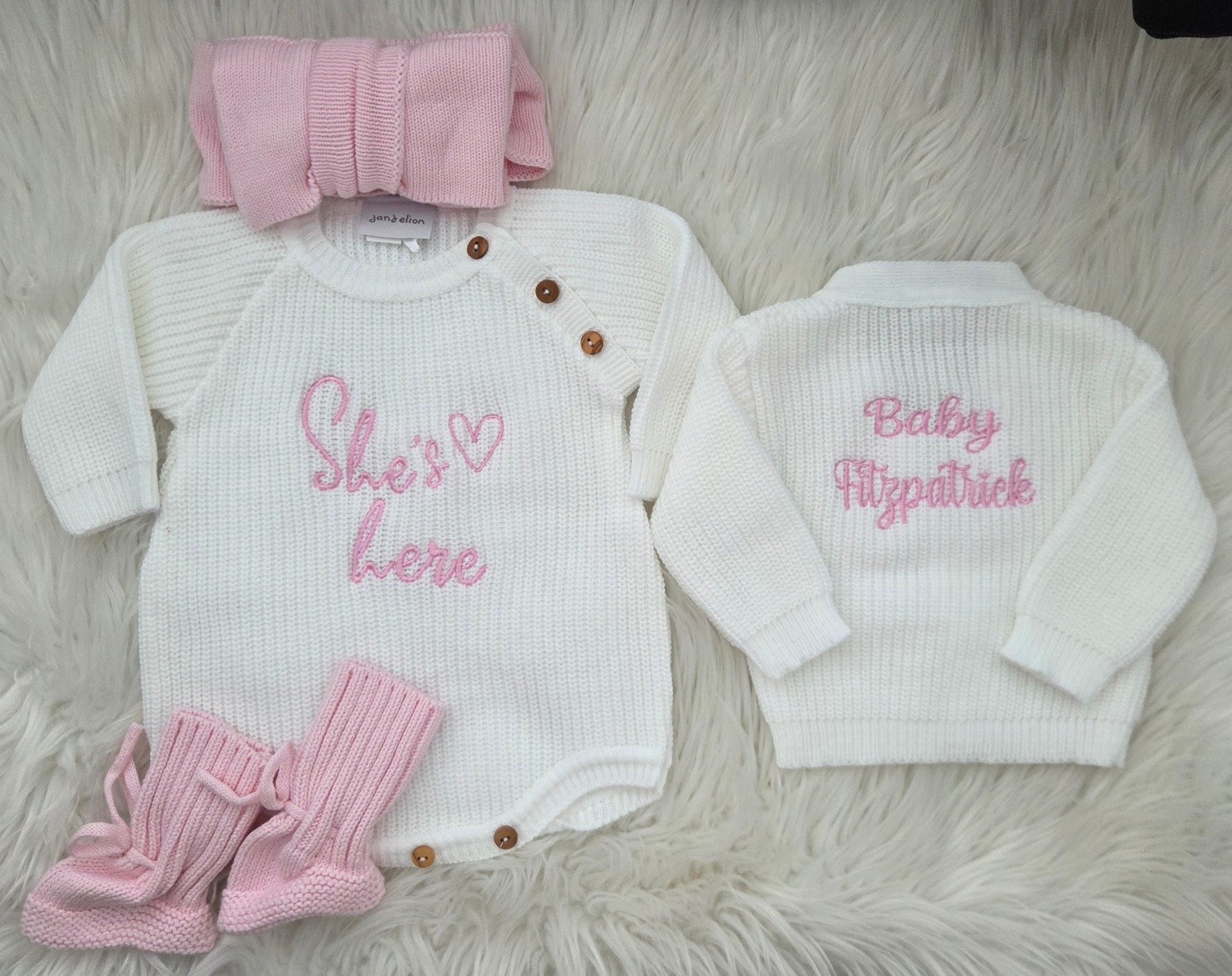 Perfect Personalised Gifts Facebook ad: Dont know baby's name?