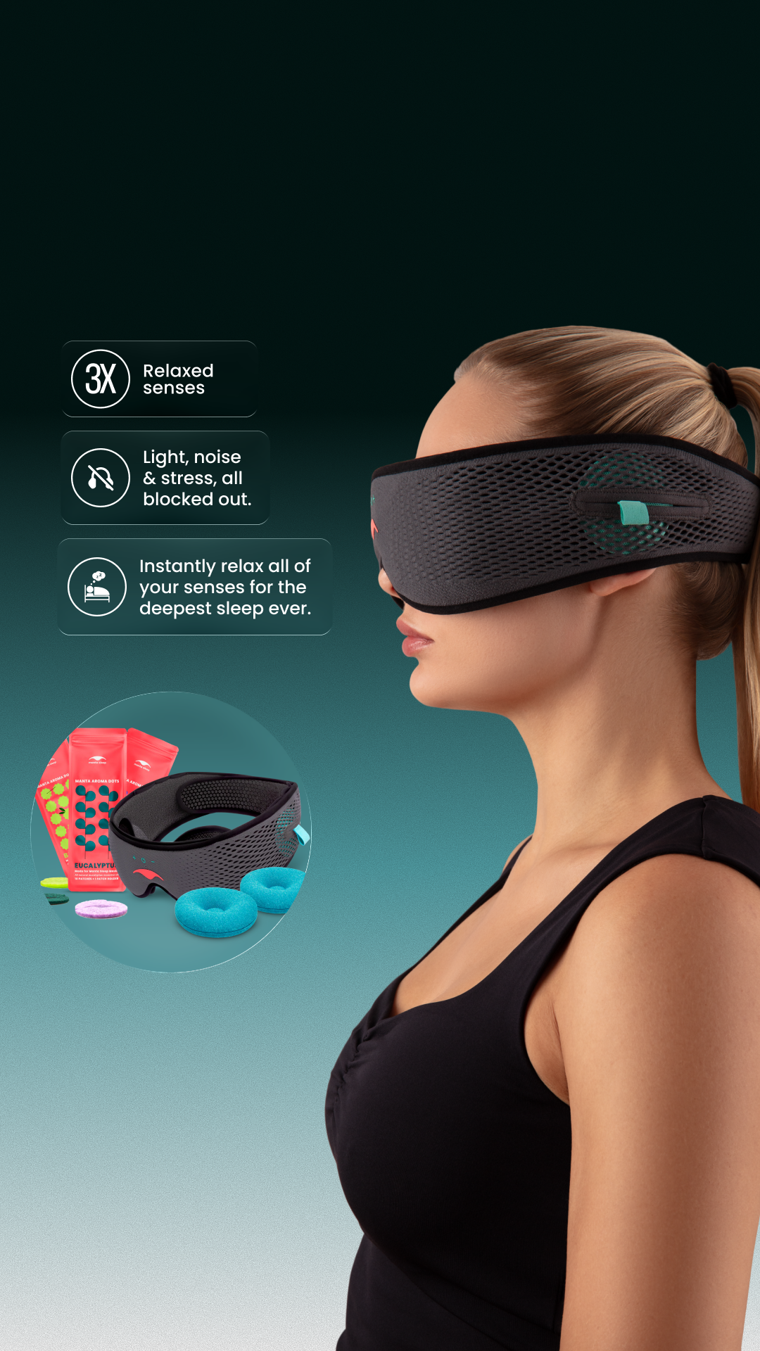 Manta Sleep Facebook ad