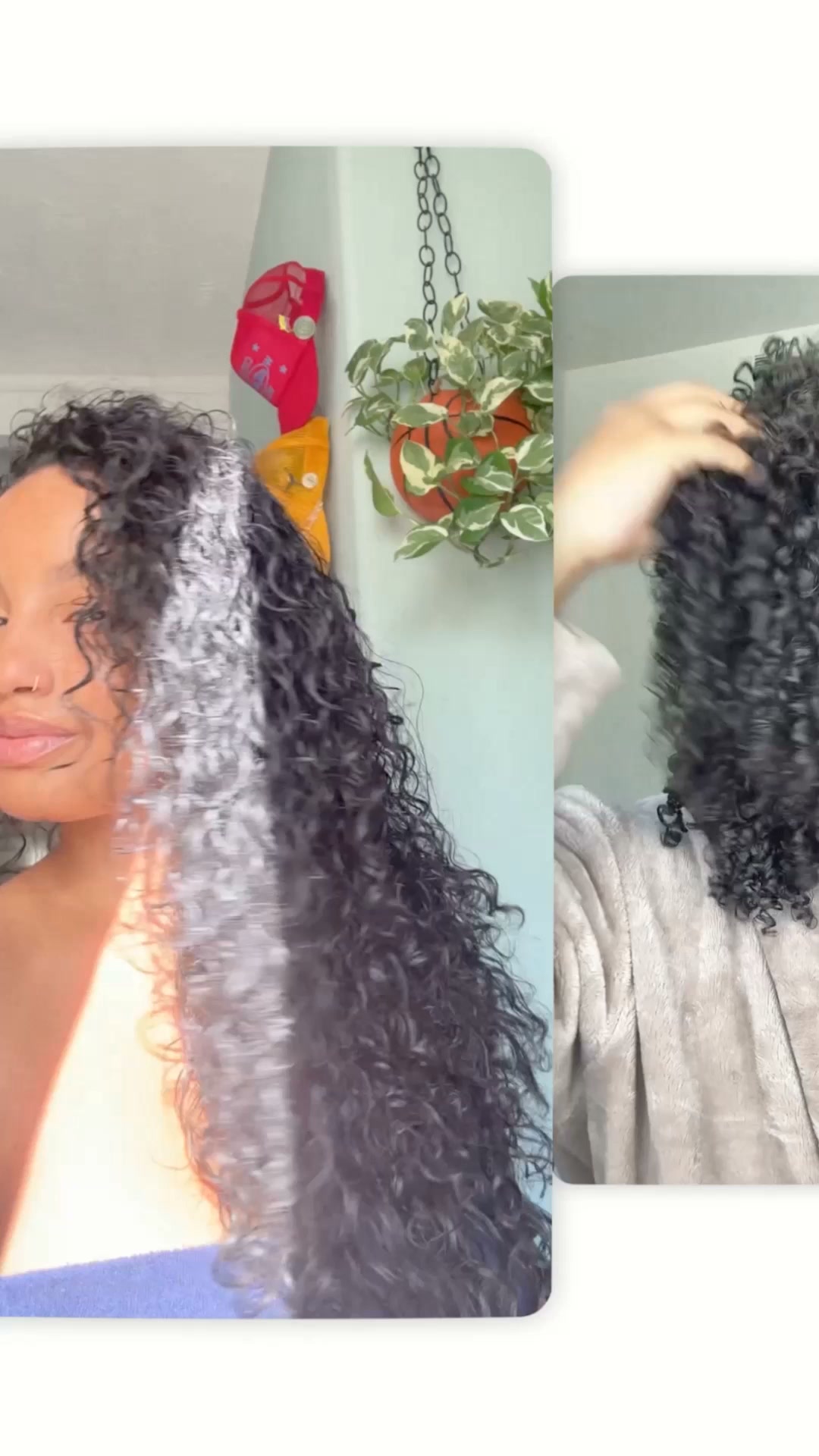 Kitsch Facebook ad: Love Your Curls, Ditch the Bottles