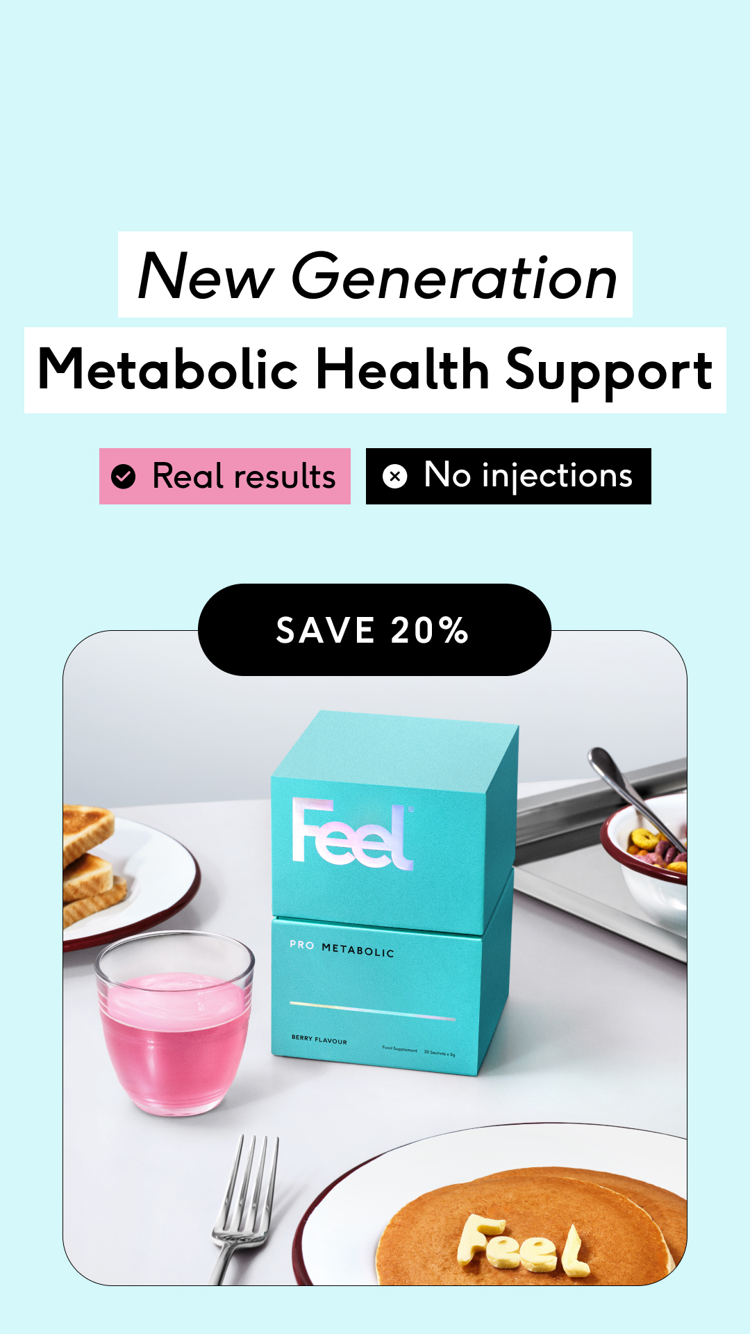 Feel Facebook ad