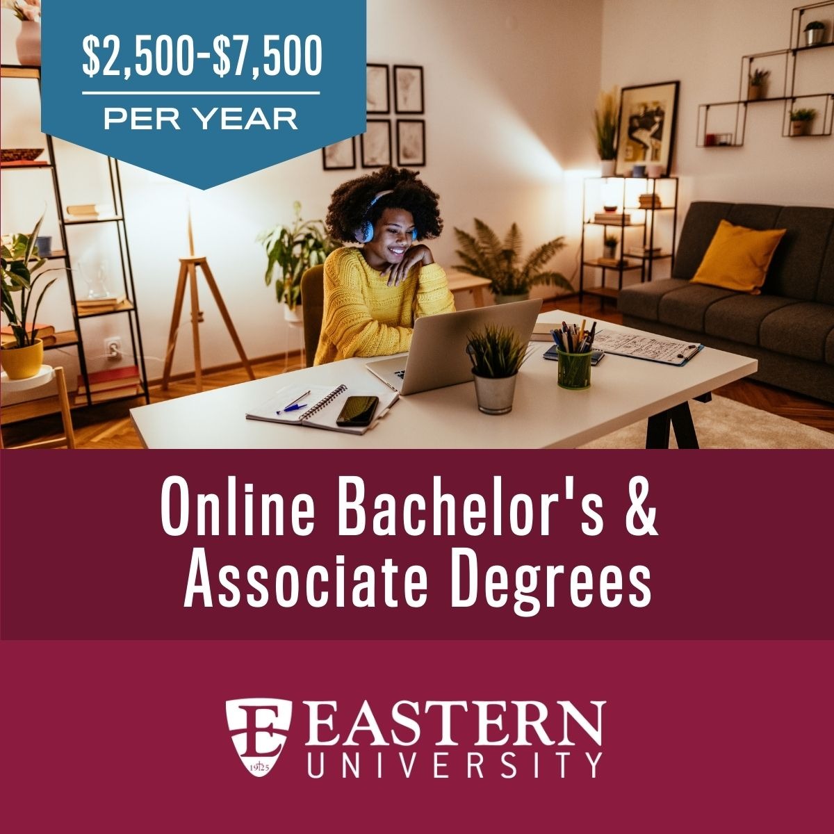 Eastern University Facebook ad