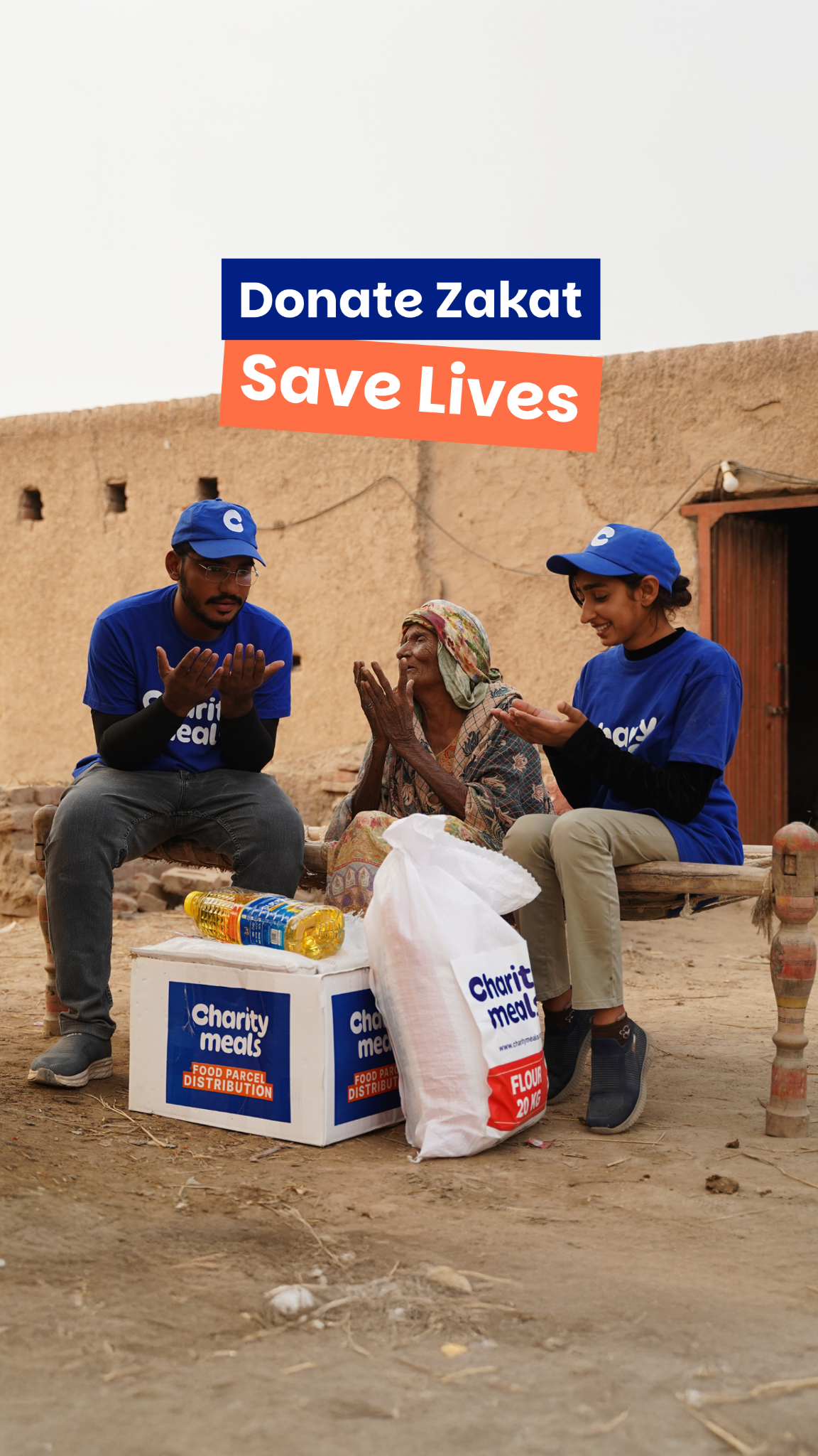 Charity Meals Facebook ad