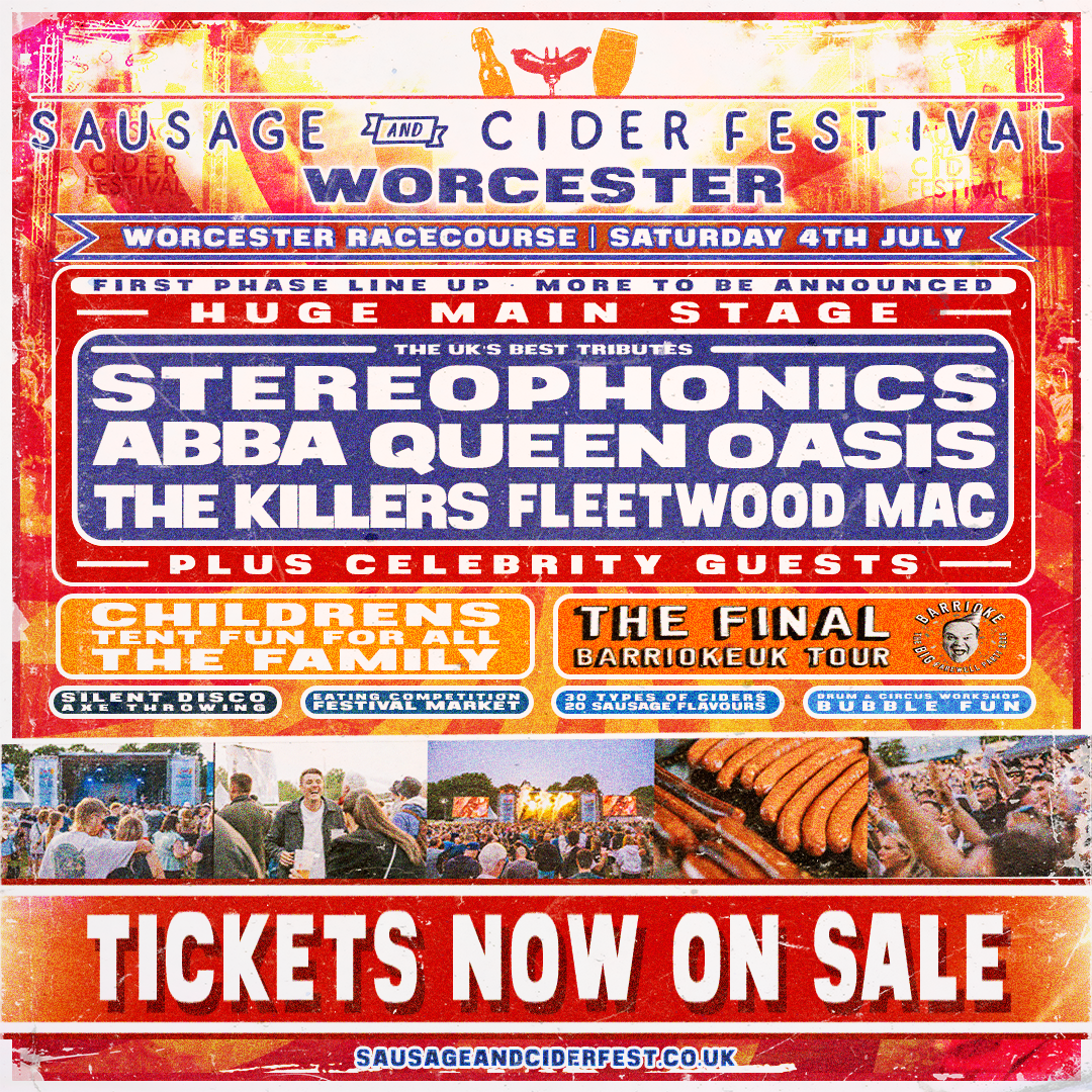 Sausage & cider Festival - Worcester Facebook ad