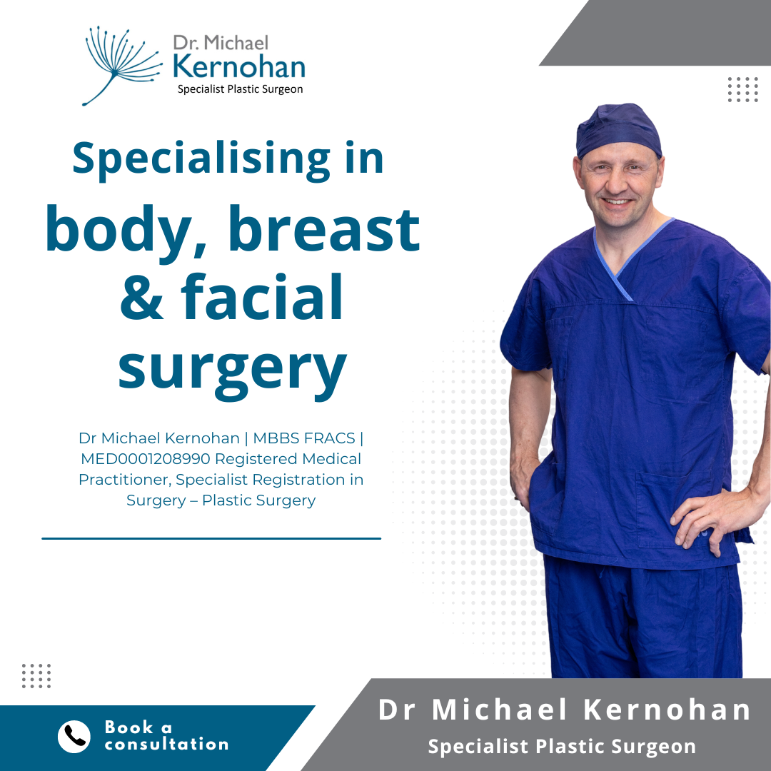 Dr Michael Kernohan Facebook ad: Dr Kernohan is committed to achieving the highest…