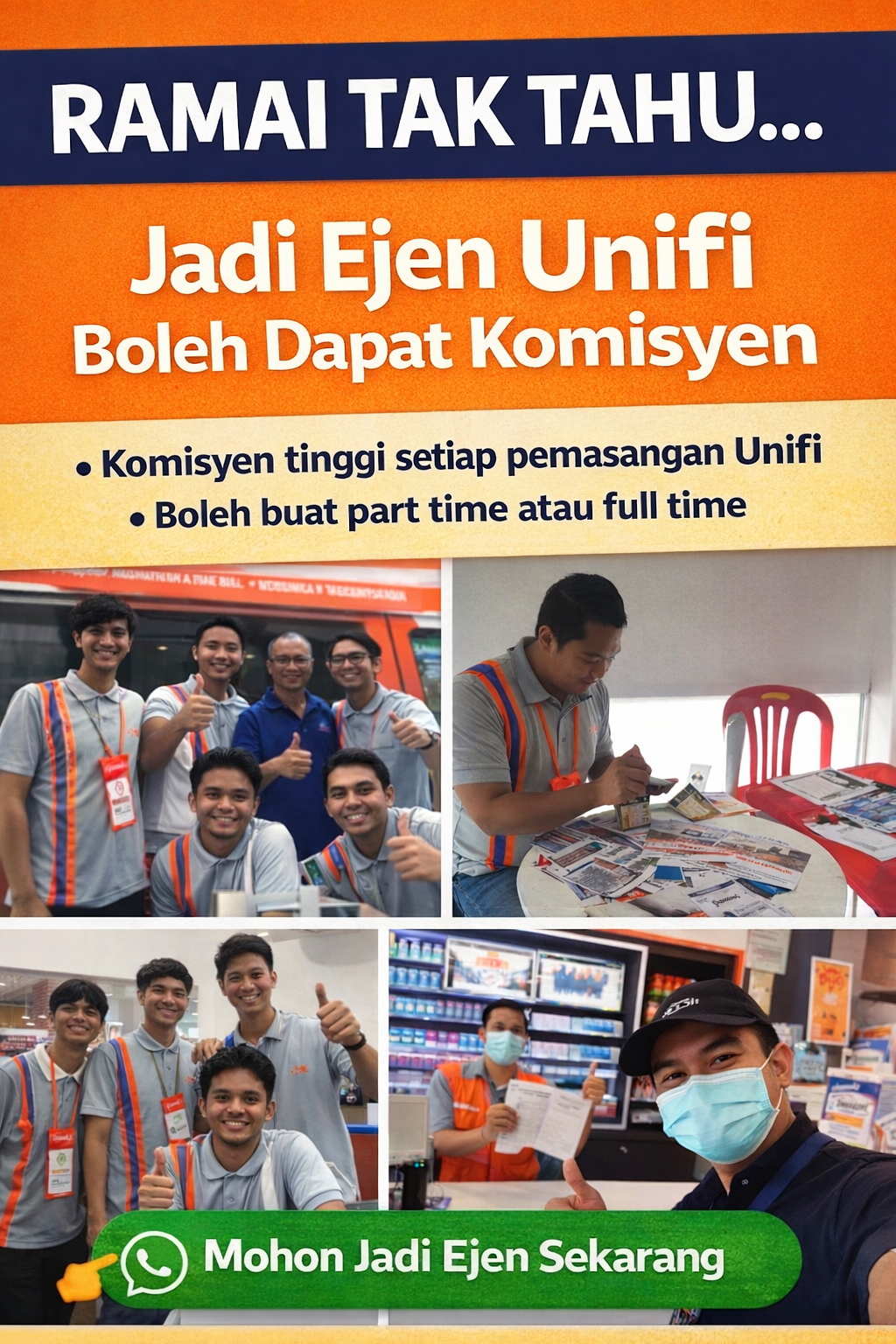 Bisnes Internet Unifi Facebook ad: KLIK UNTUK DAFTAR SEKARANG