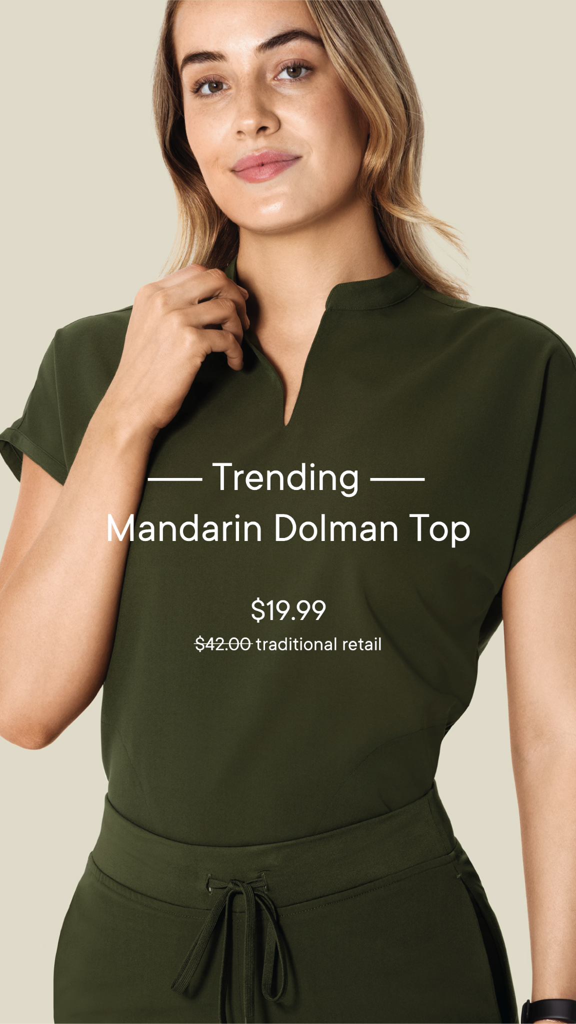 Mandala Scrubs Facebook ad