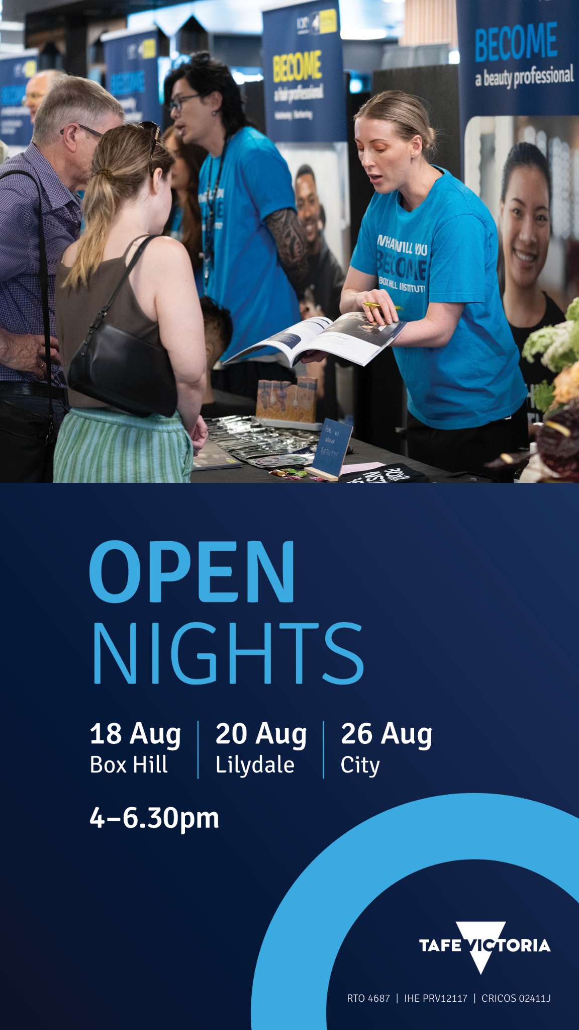 Box Hill Institute Facebook ad