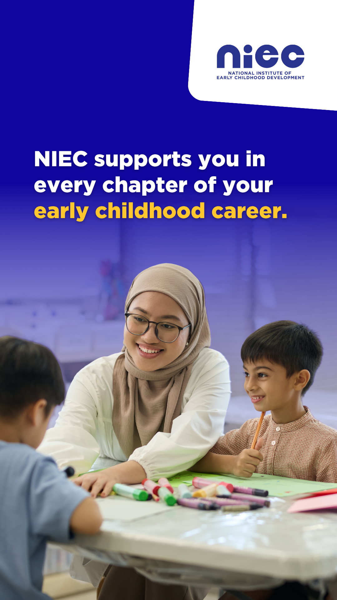National Institute of Early Childhood Development - NIEC Facebook ad