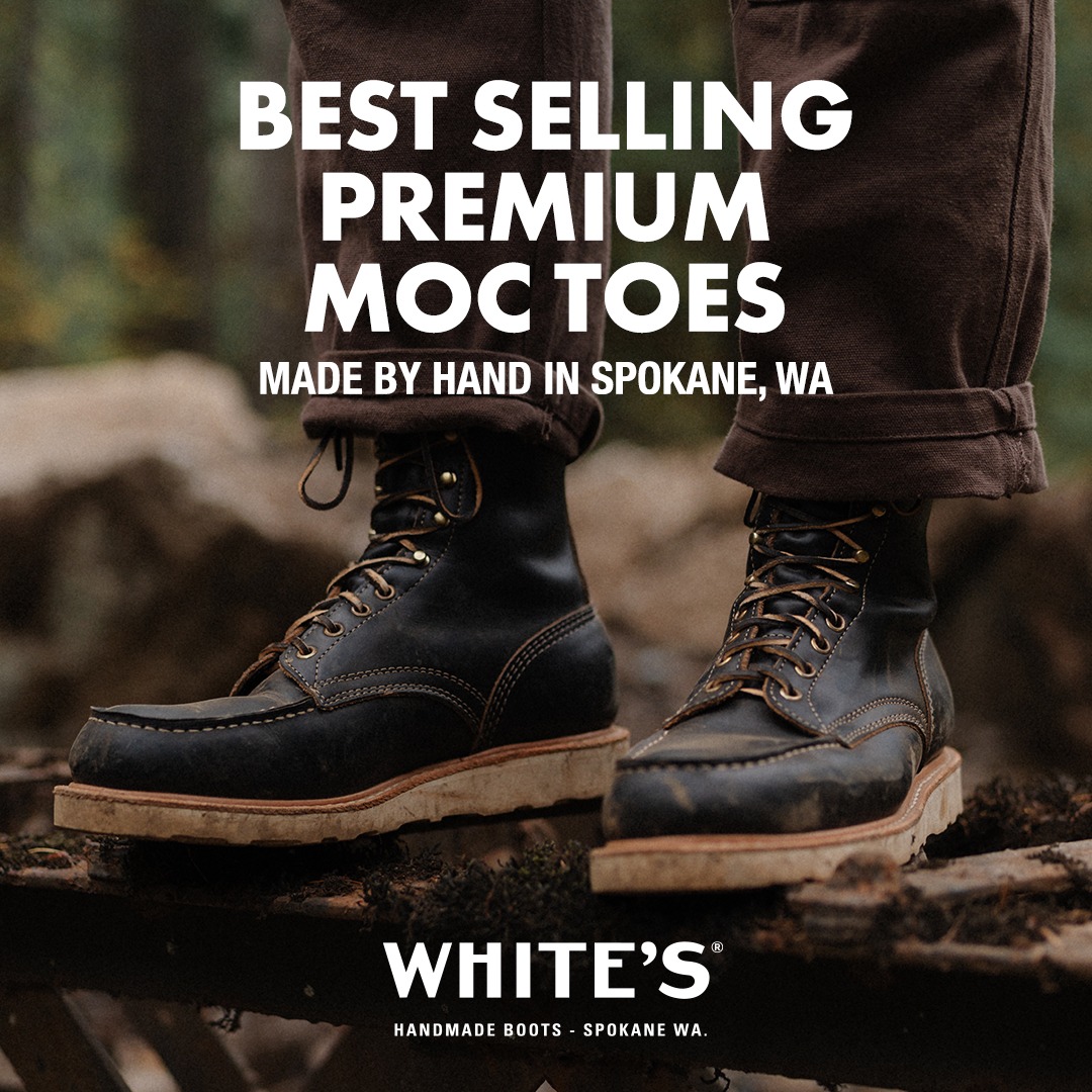 White's Boots Facebook ad: We’ve taken one of the most iconic work…