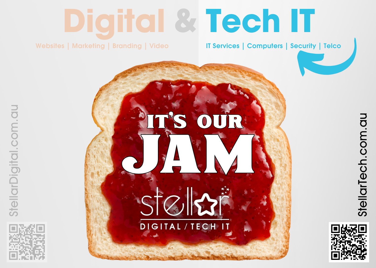 Stellar Tech I.T Facebook ad: Technology should drive your business forward, not hold…