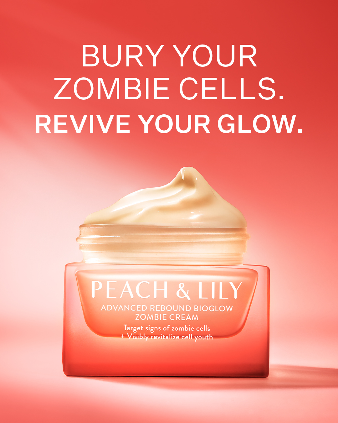 Peach and Lily Facebook ad