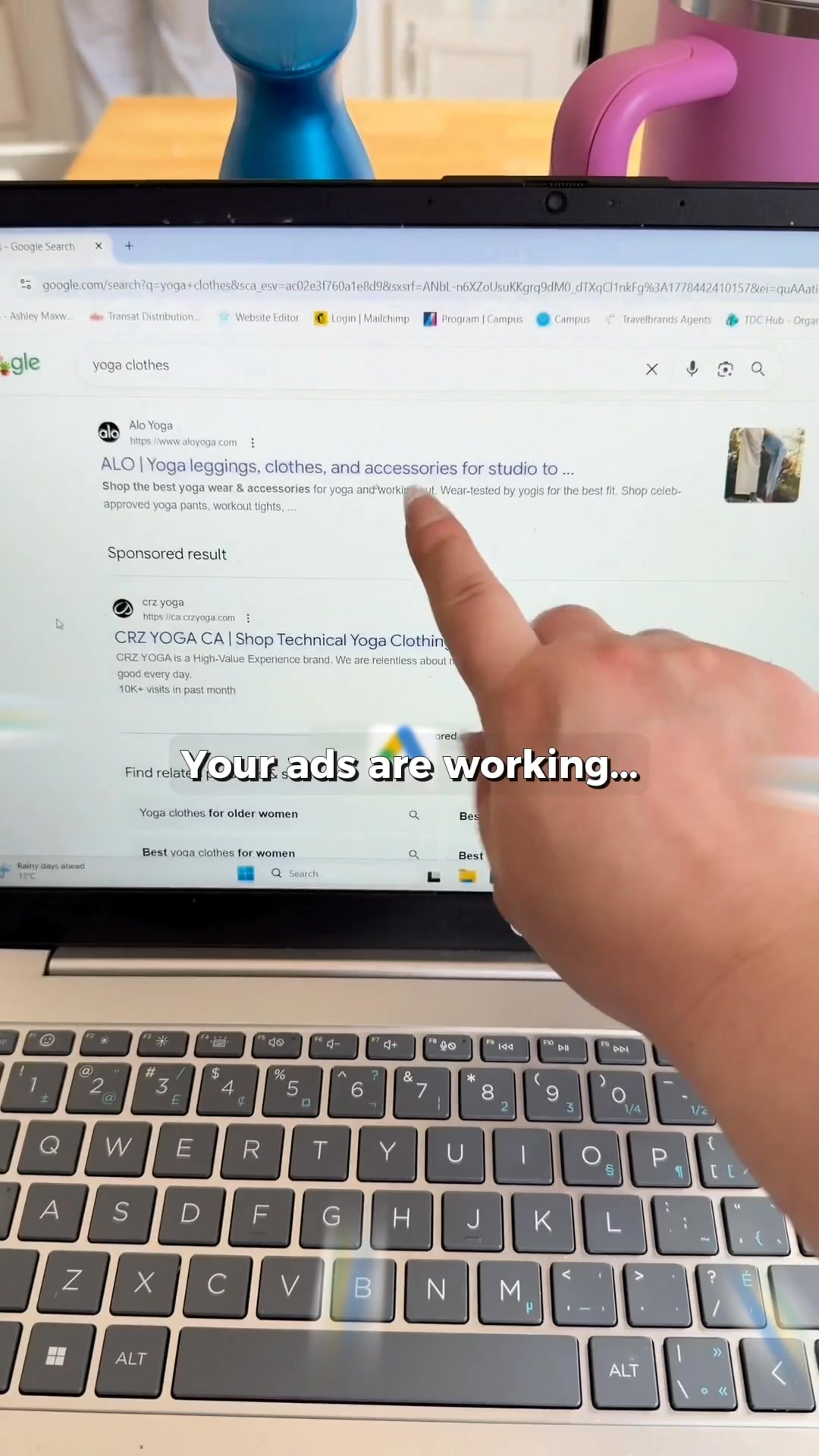 Outrank.so Facebook ad: Stop renting your traffic