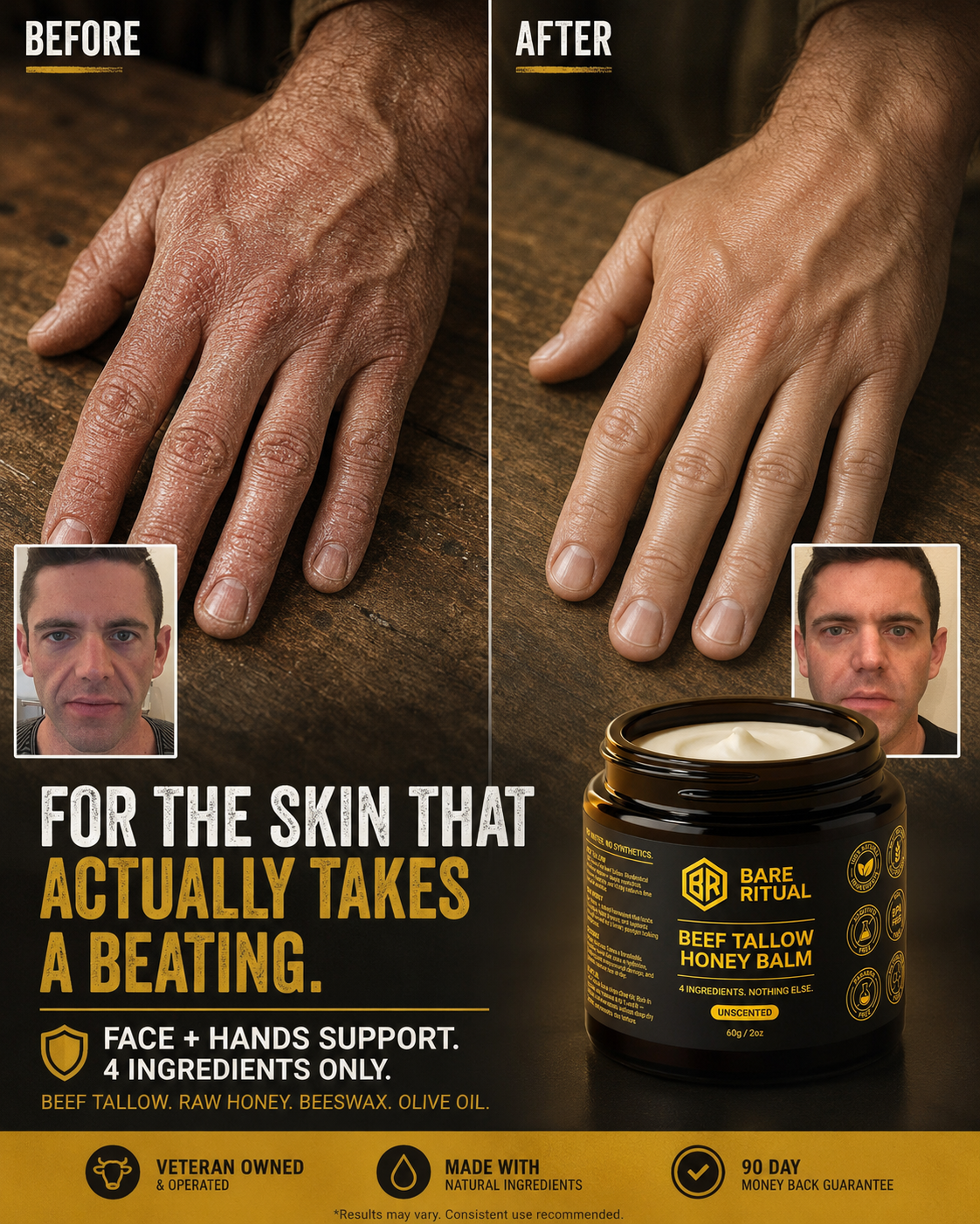 Bare Ritual Facebook ad