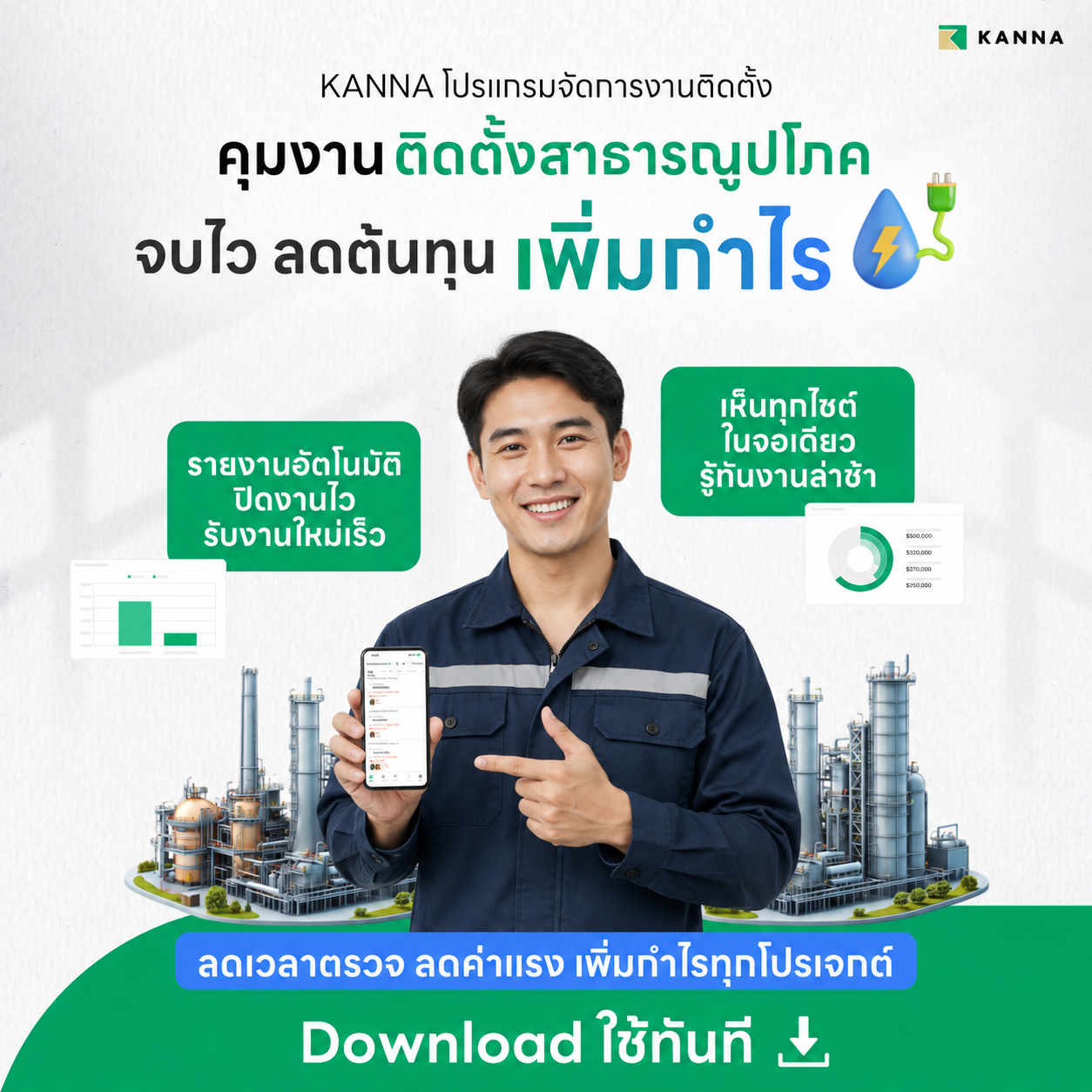 KANNA - Project Digitalization Service Facebook ad