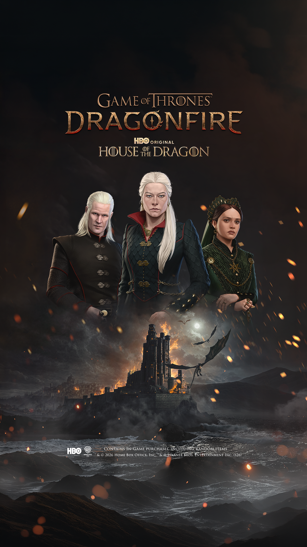 Game of Thrones: Dragonfire Facebook ad