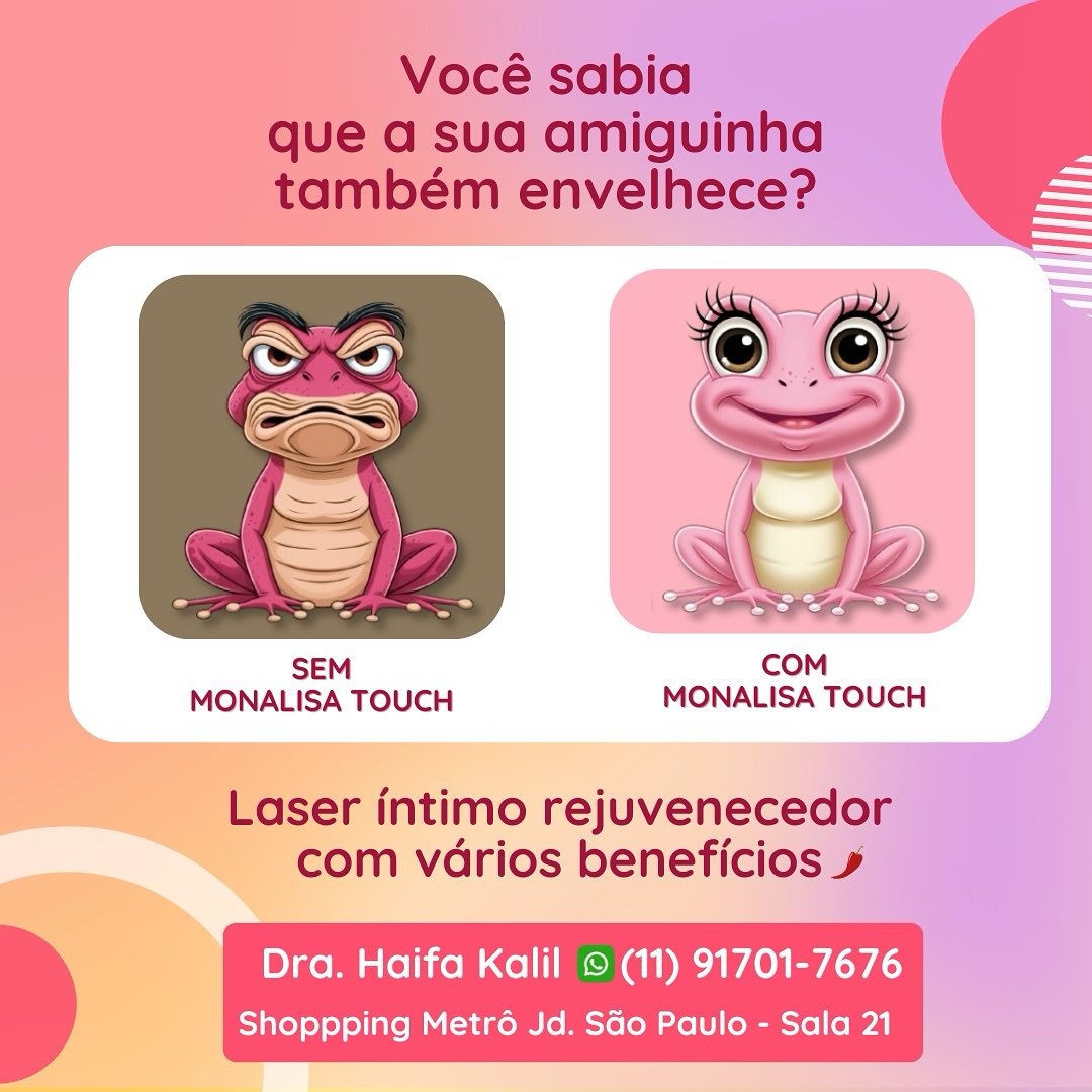 Dra. Haifa - Medicina Estética Facebook ad: O laser íntimo Monalisa Touch é indicado para…