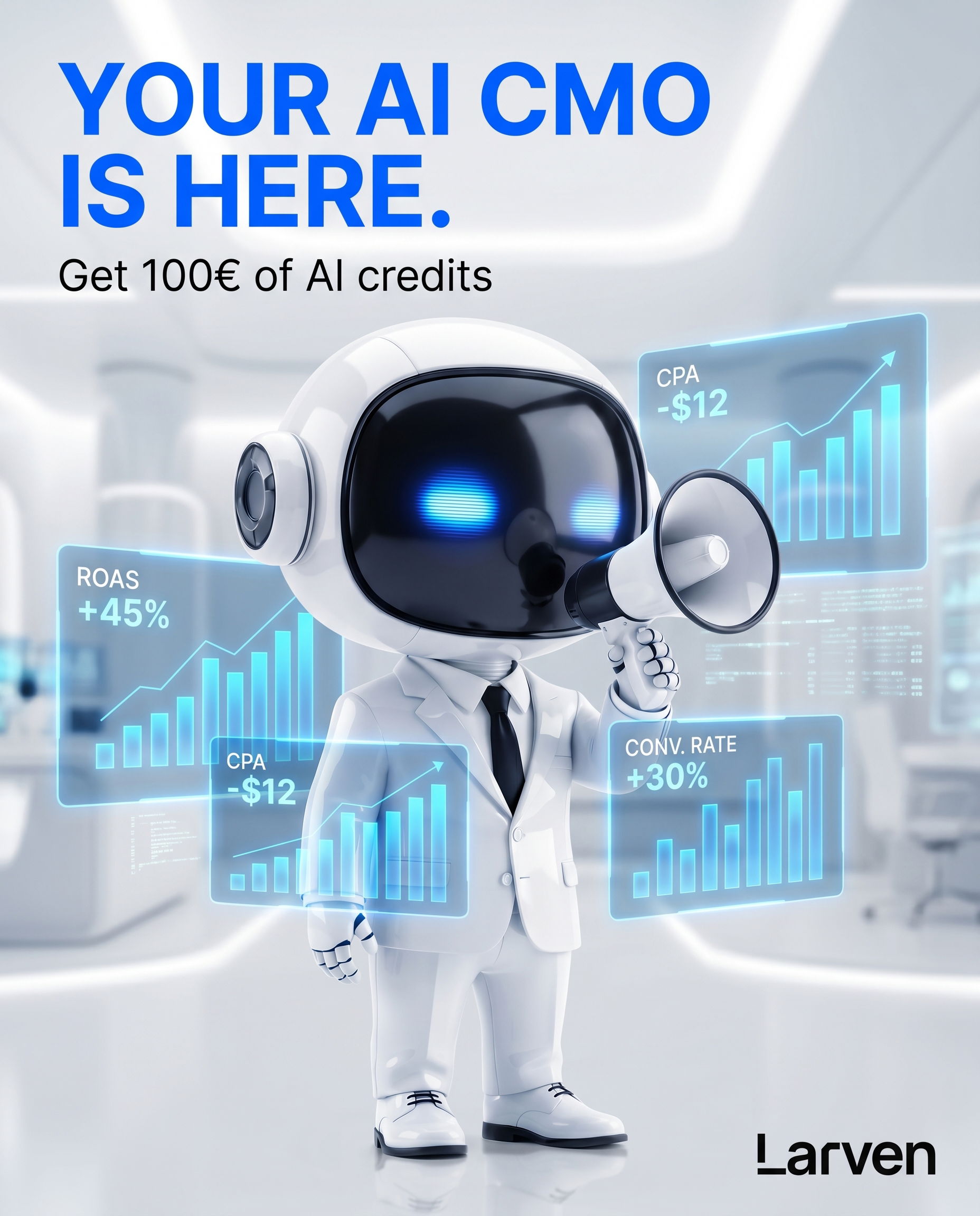 Larven AI Facebook ad