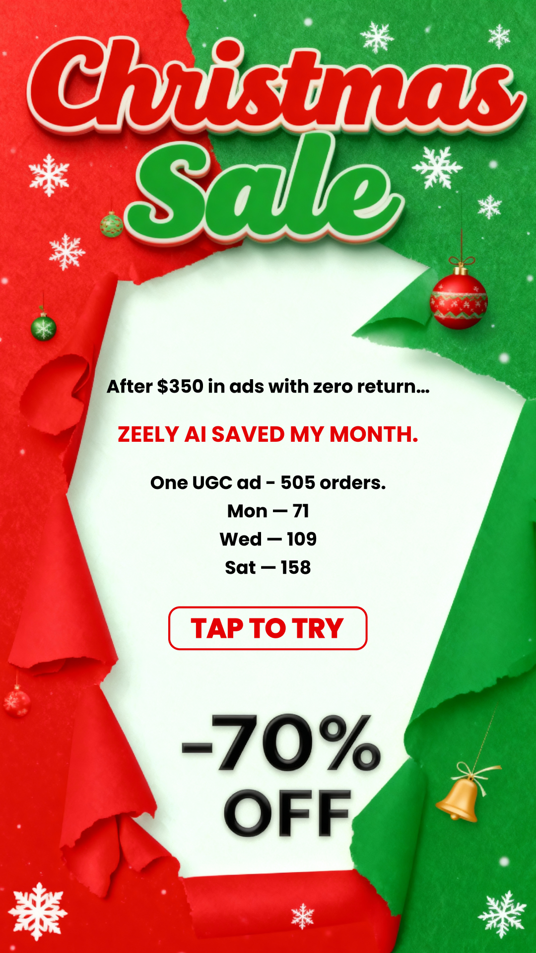 Zeely Facebook ad