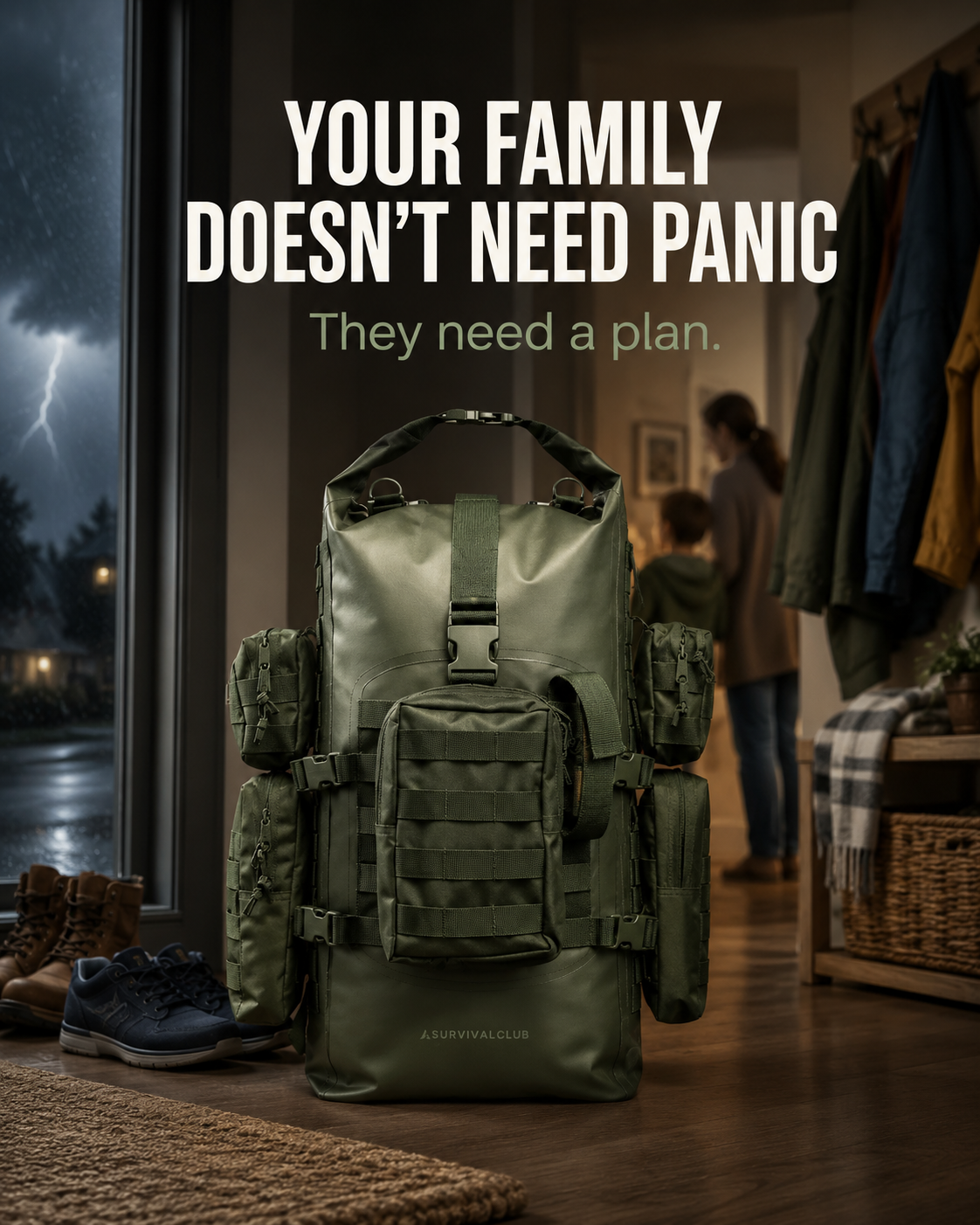 Survival Club Facebook ad