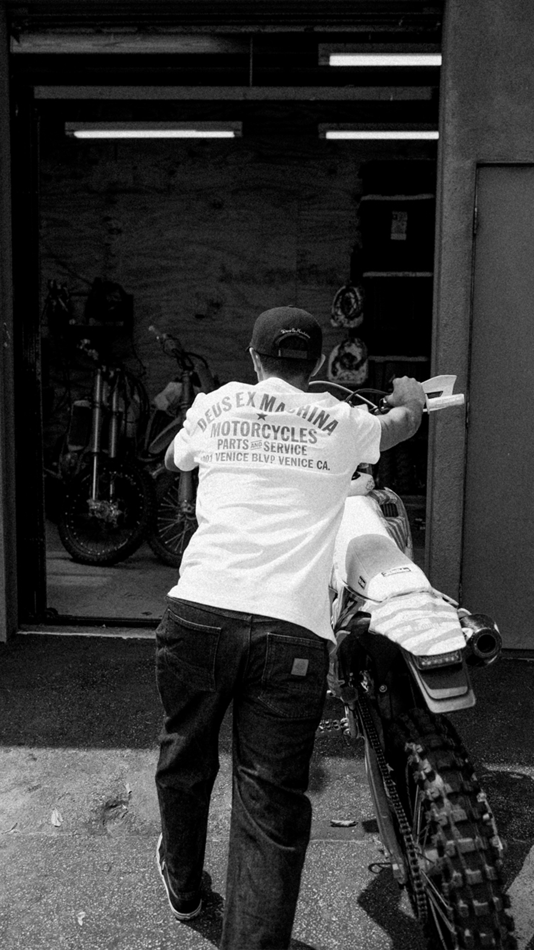 Deus Ex Machina Motorcycles Facebook ad