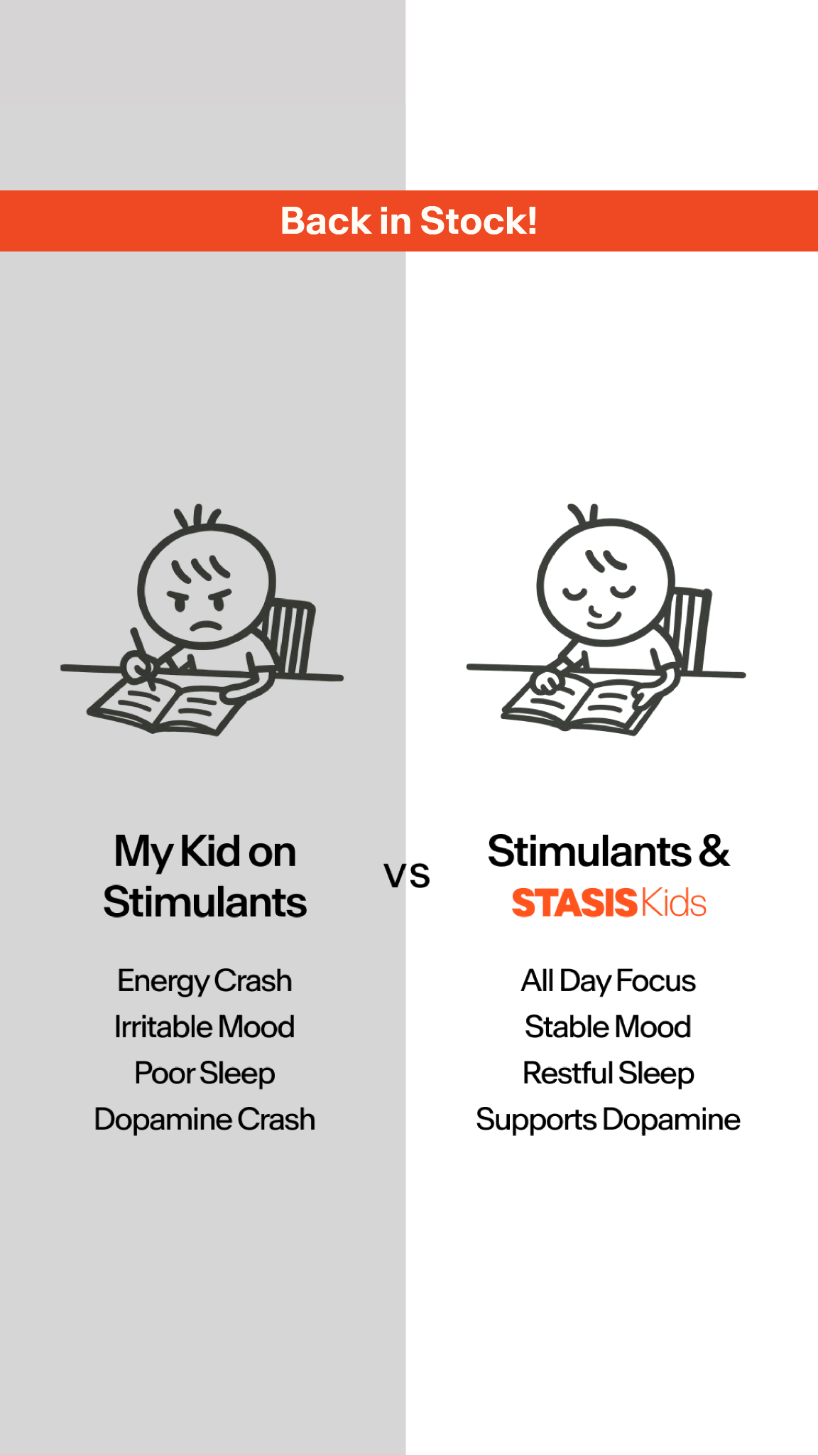Stasis Kids Facebook ad