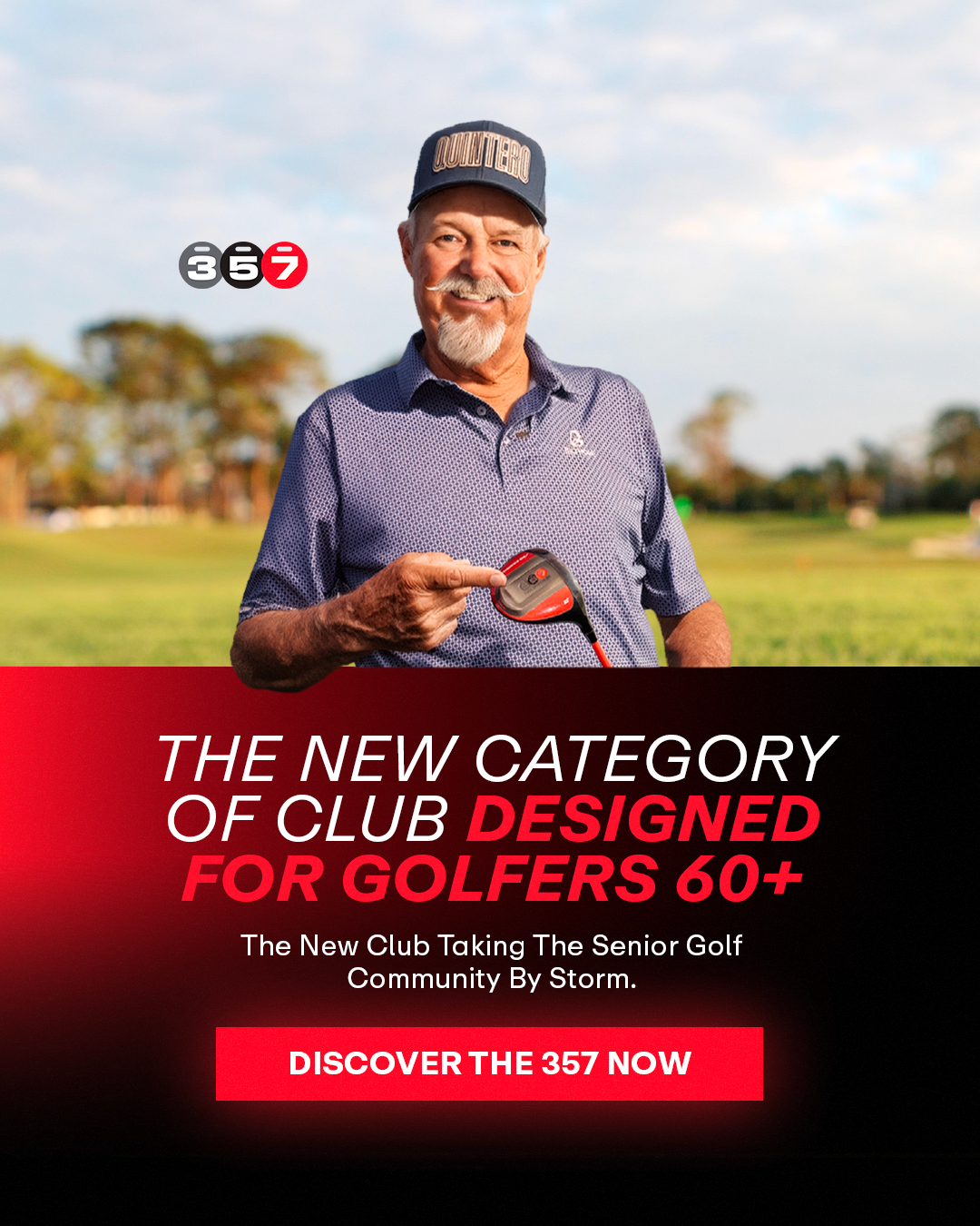 Performance Golf Facebook ad