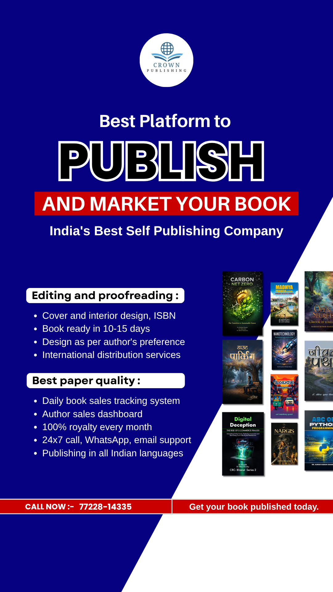 Crown Publishing Facebook ad from Apr 13, 2026