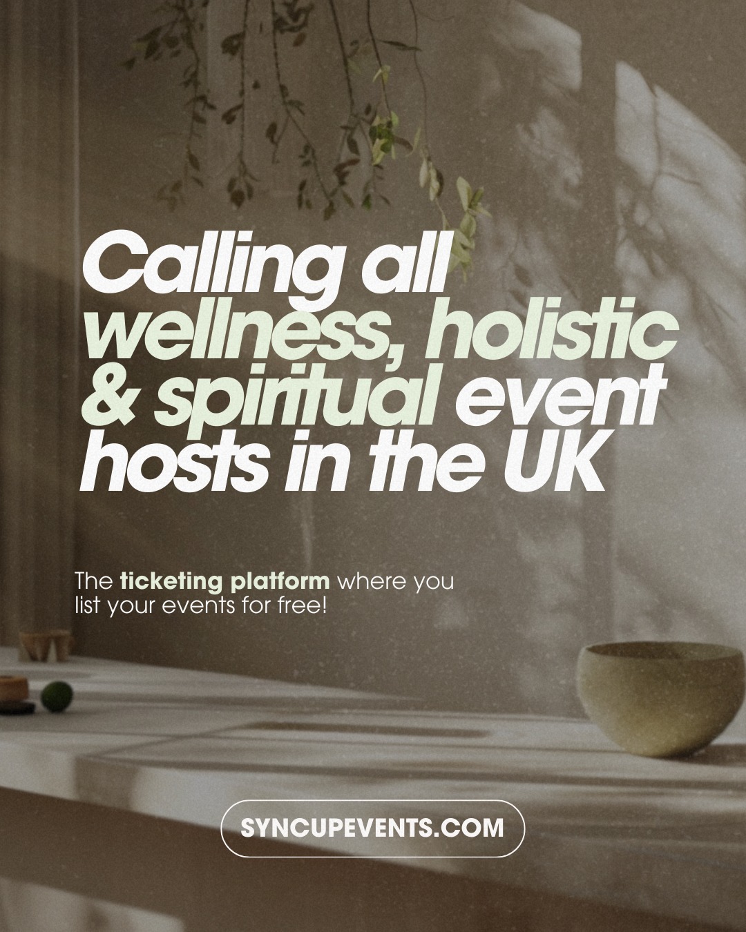 Syncupevents Facebook ad