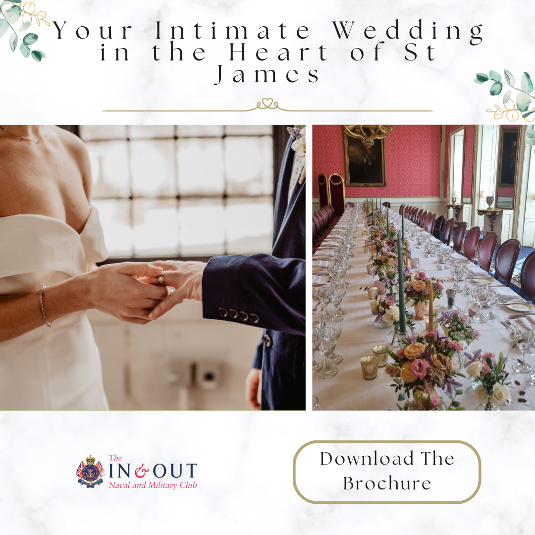 The In & Out Facebook ad: Your dream wedding in the heart of London