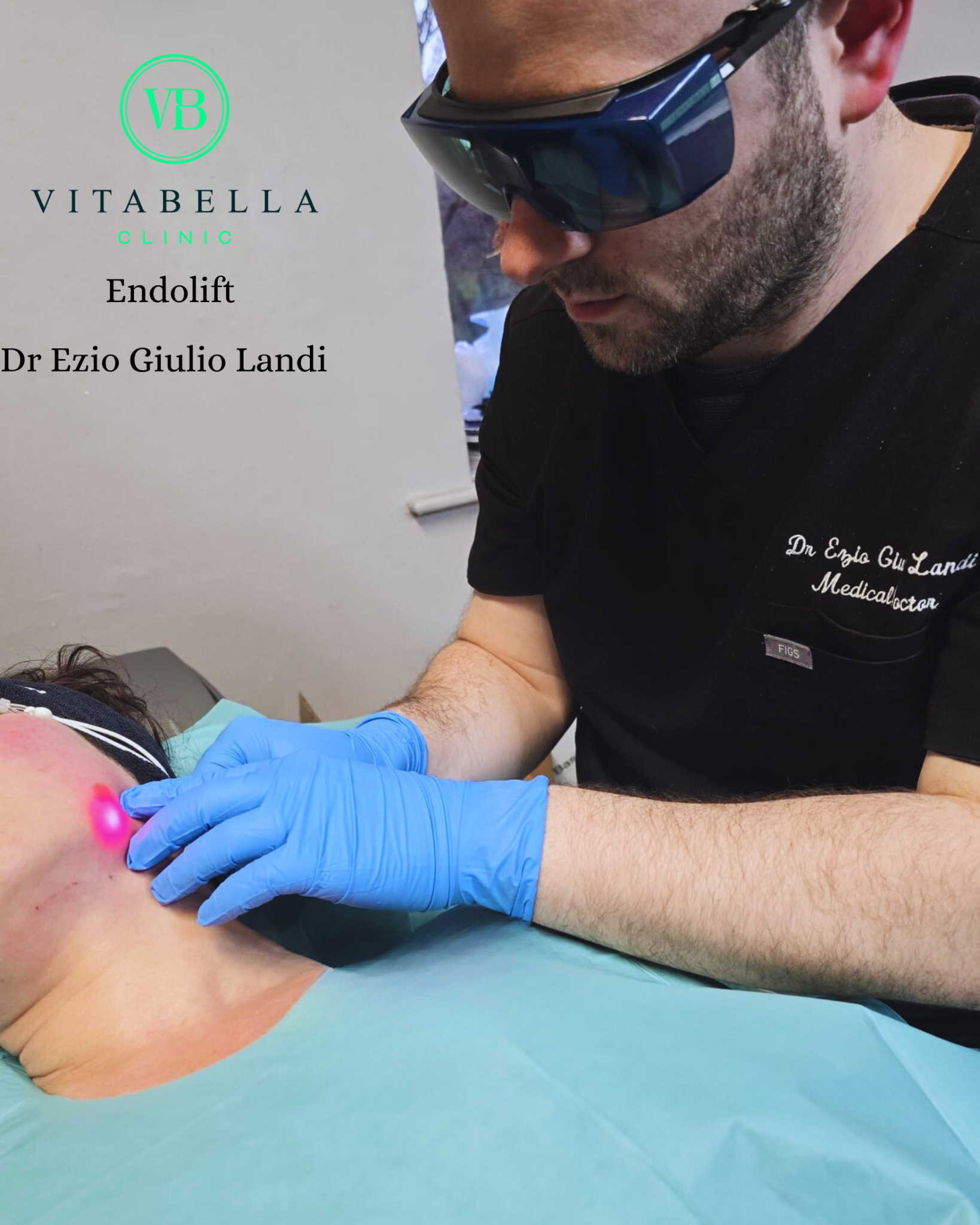 Vitabella clinic Facebook ad: Ready to redefine your profile without surgery?