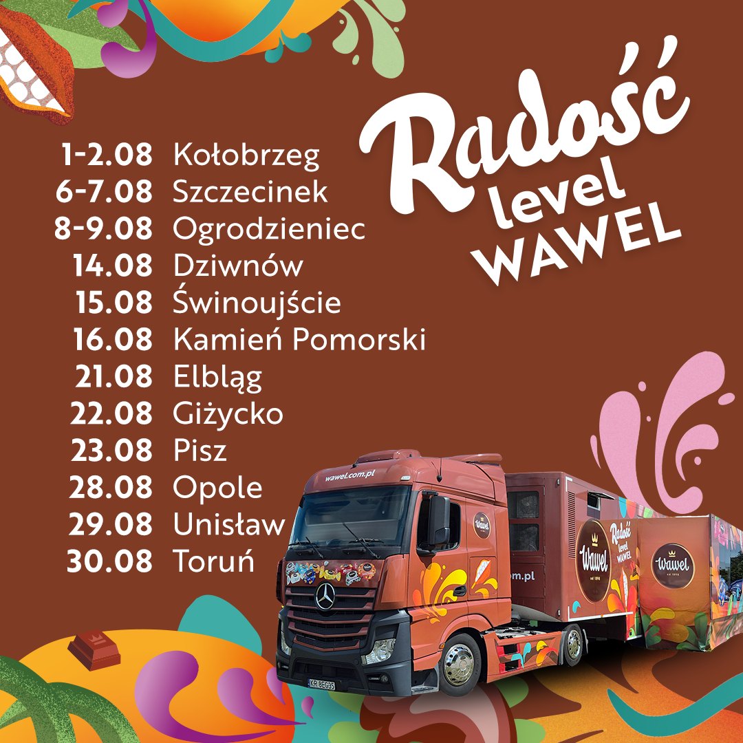 Wawel Facebook ad: Półmetek wakacji za nami, ale my absolutnie nie…