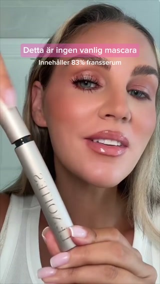 Lenoites Facebook ad: Visste du att mascara kan vårda dina fransar?