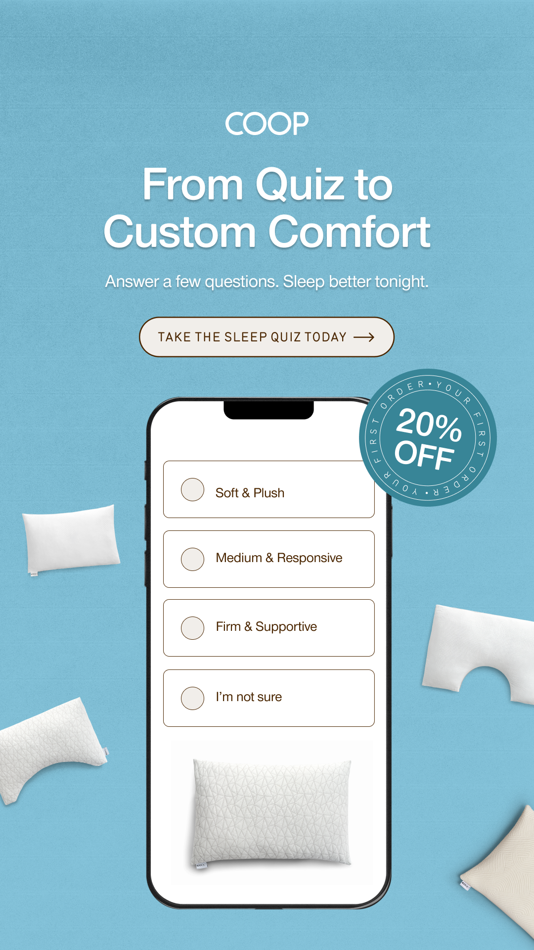 Coop Sleep Goods Facebook ad