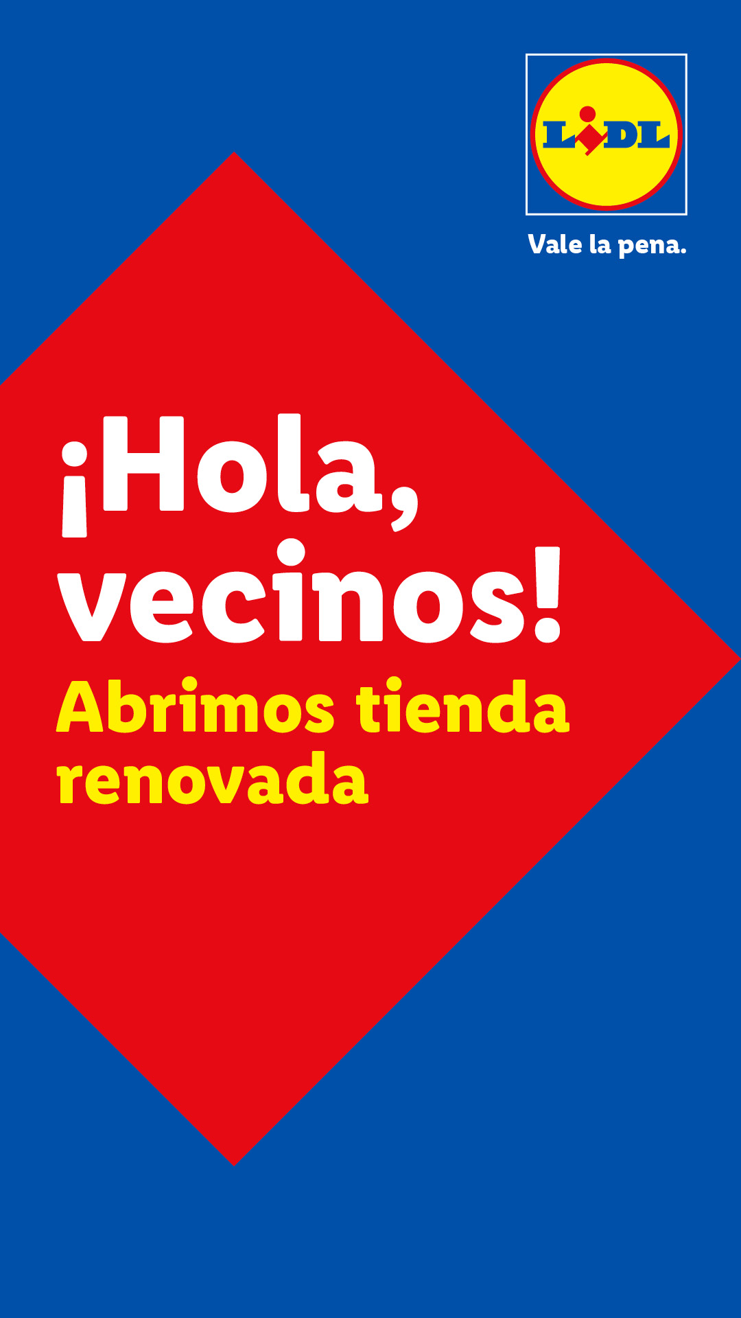 Lidl España Facebook ad: ¡Tu tienda renovada en Sanlúcar la Mayor!