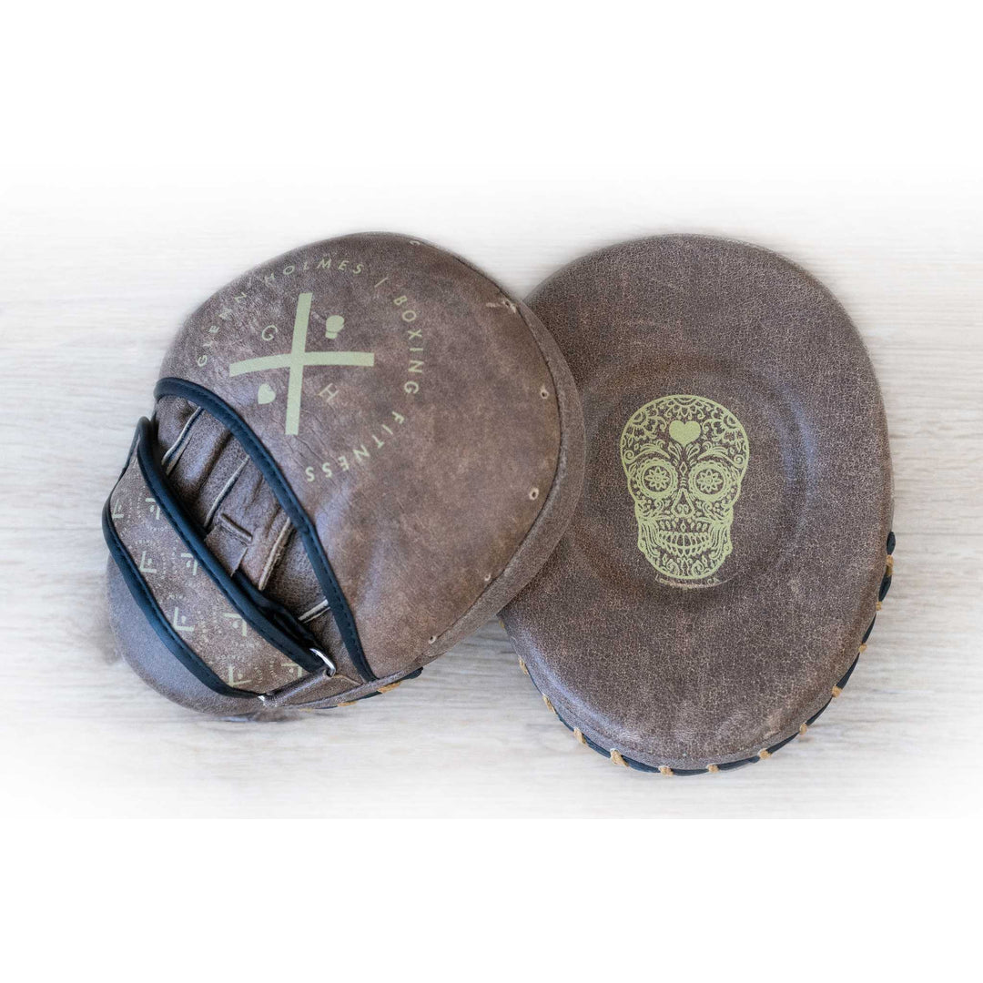 Glenn Holmes Facebook ad: Hand Crafted Boxing Coaching Focus Mitts