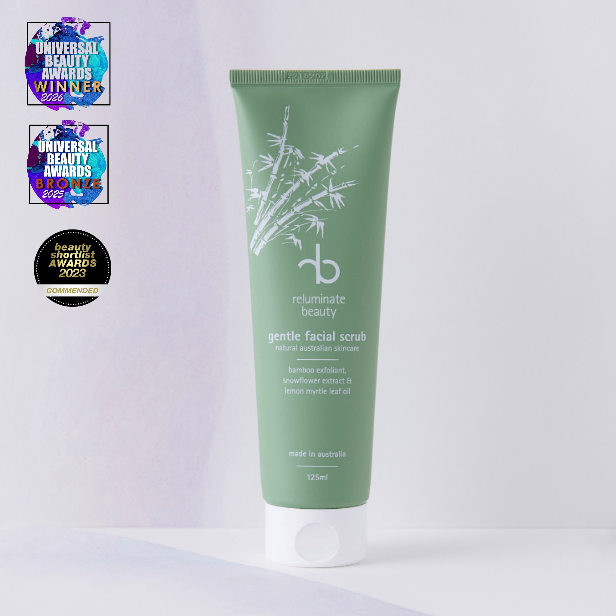 Reluminate beauty Facebook ad