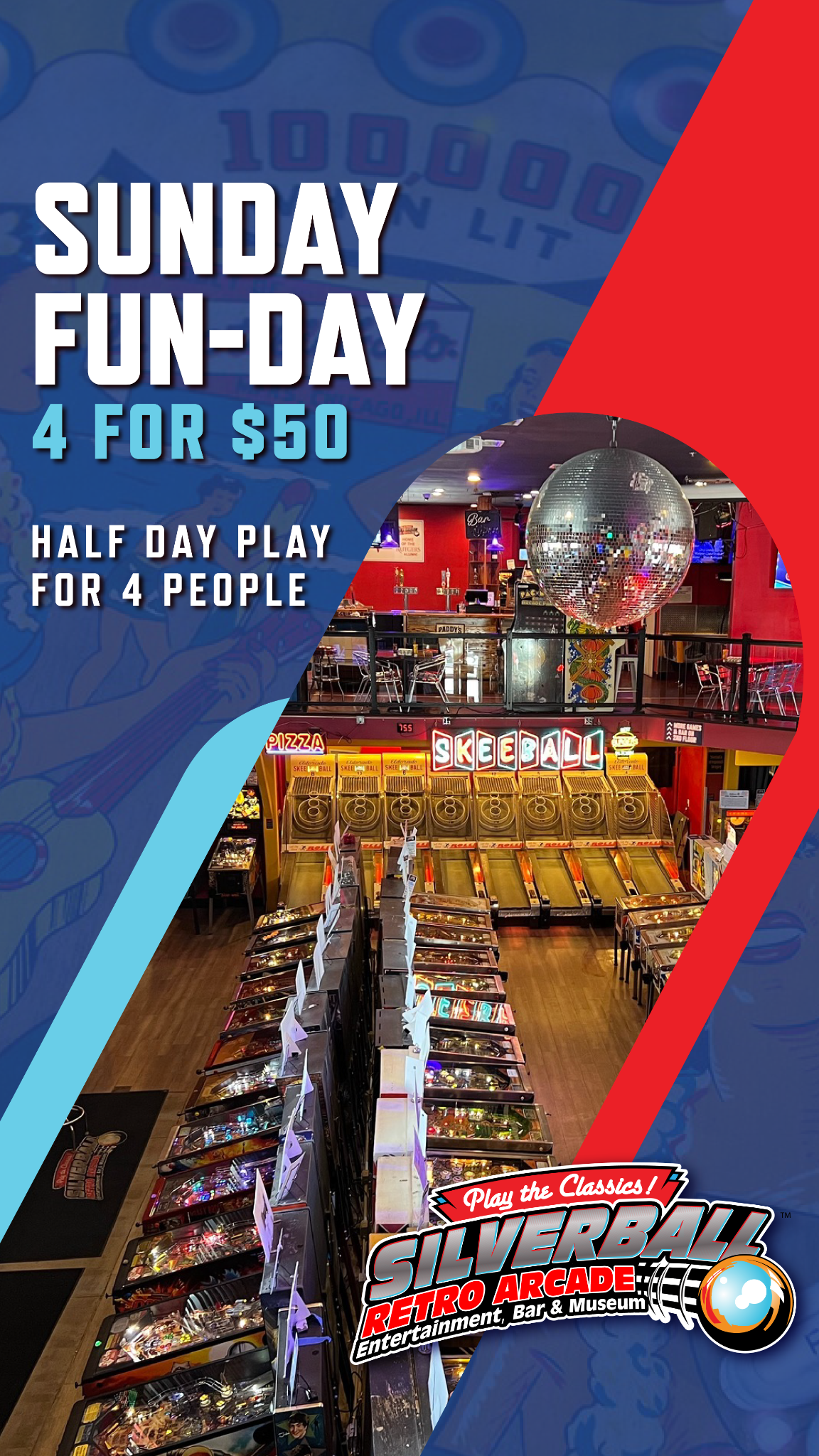 Silverball Retro Arcade - Delray Beach Facebook ad