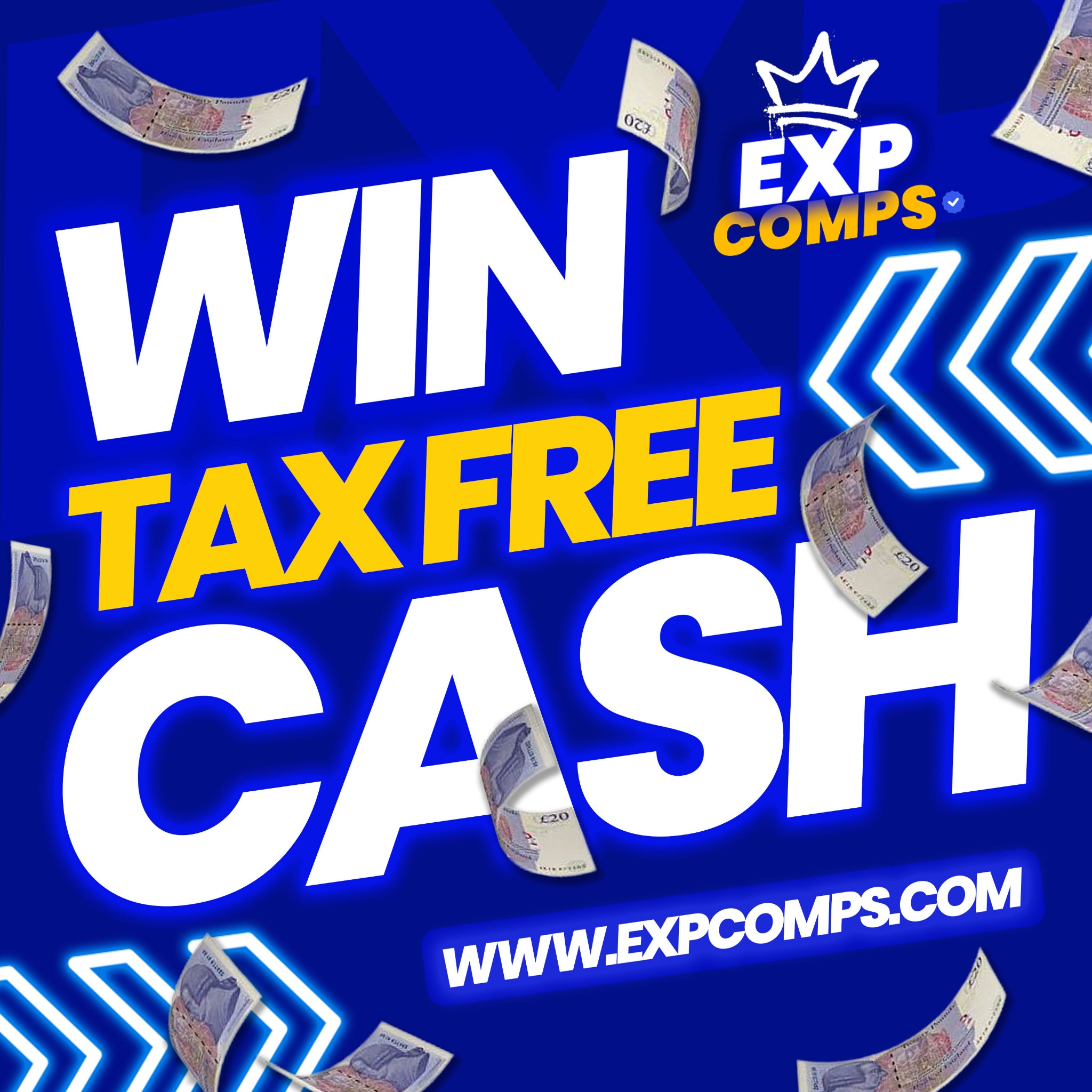 EXP Competitions Facebook ad: EXP COMPS!